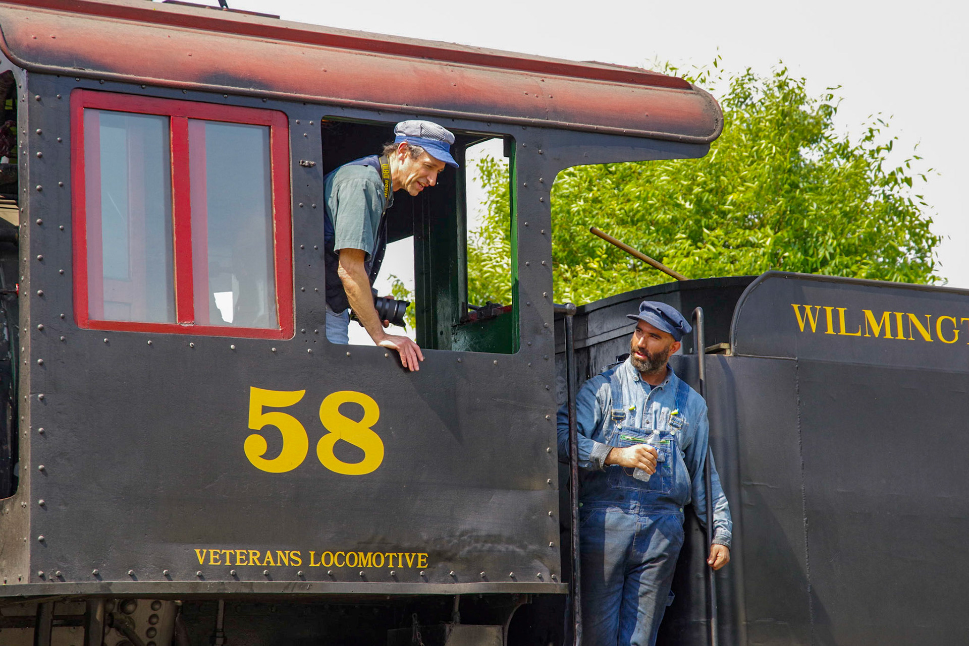 Riding the Wilmington & Western on May 25, 2019