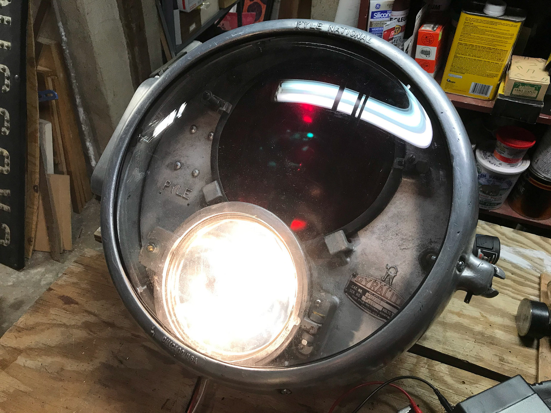 Headlight clearance is tight!