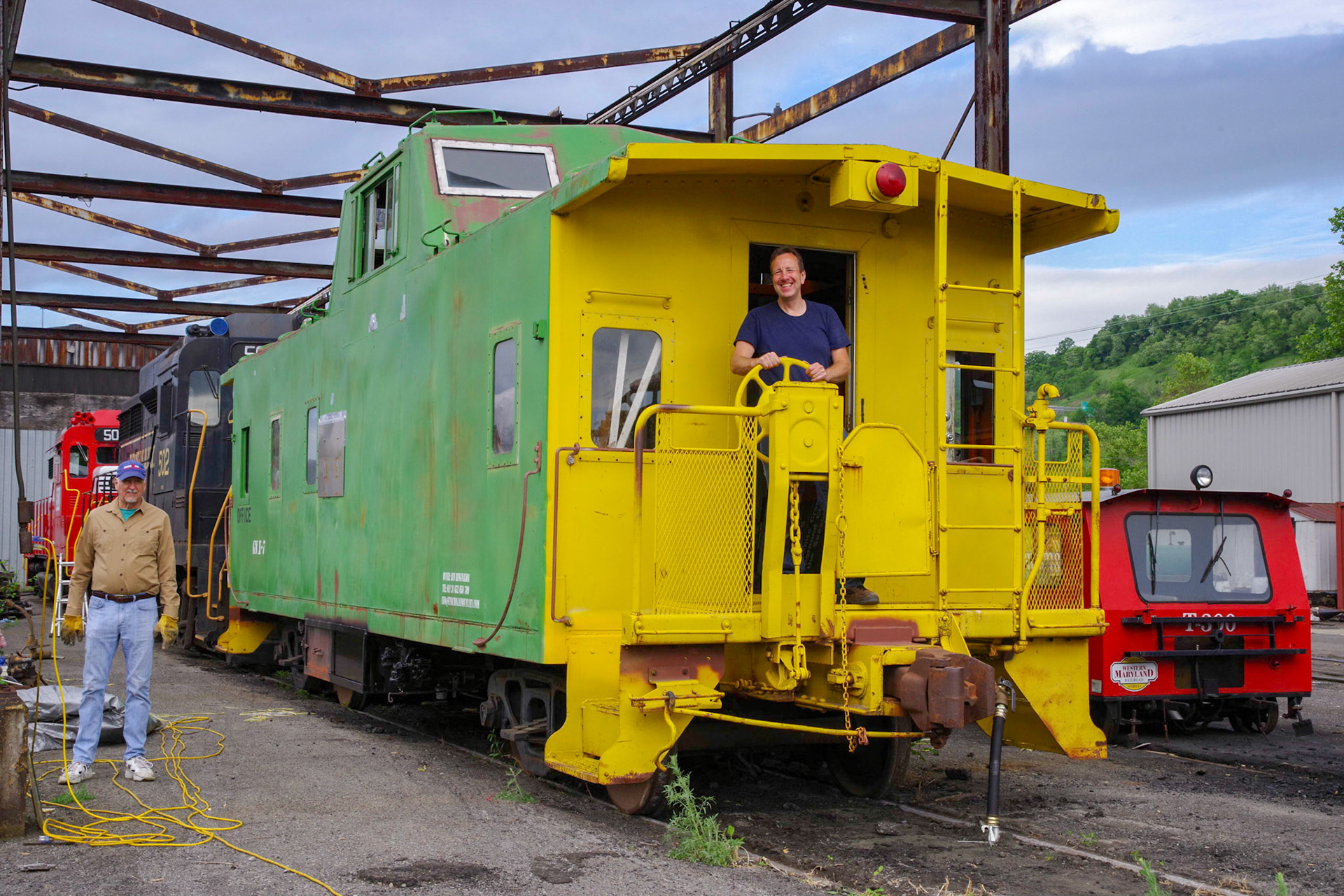 At the WMSRR yard