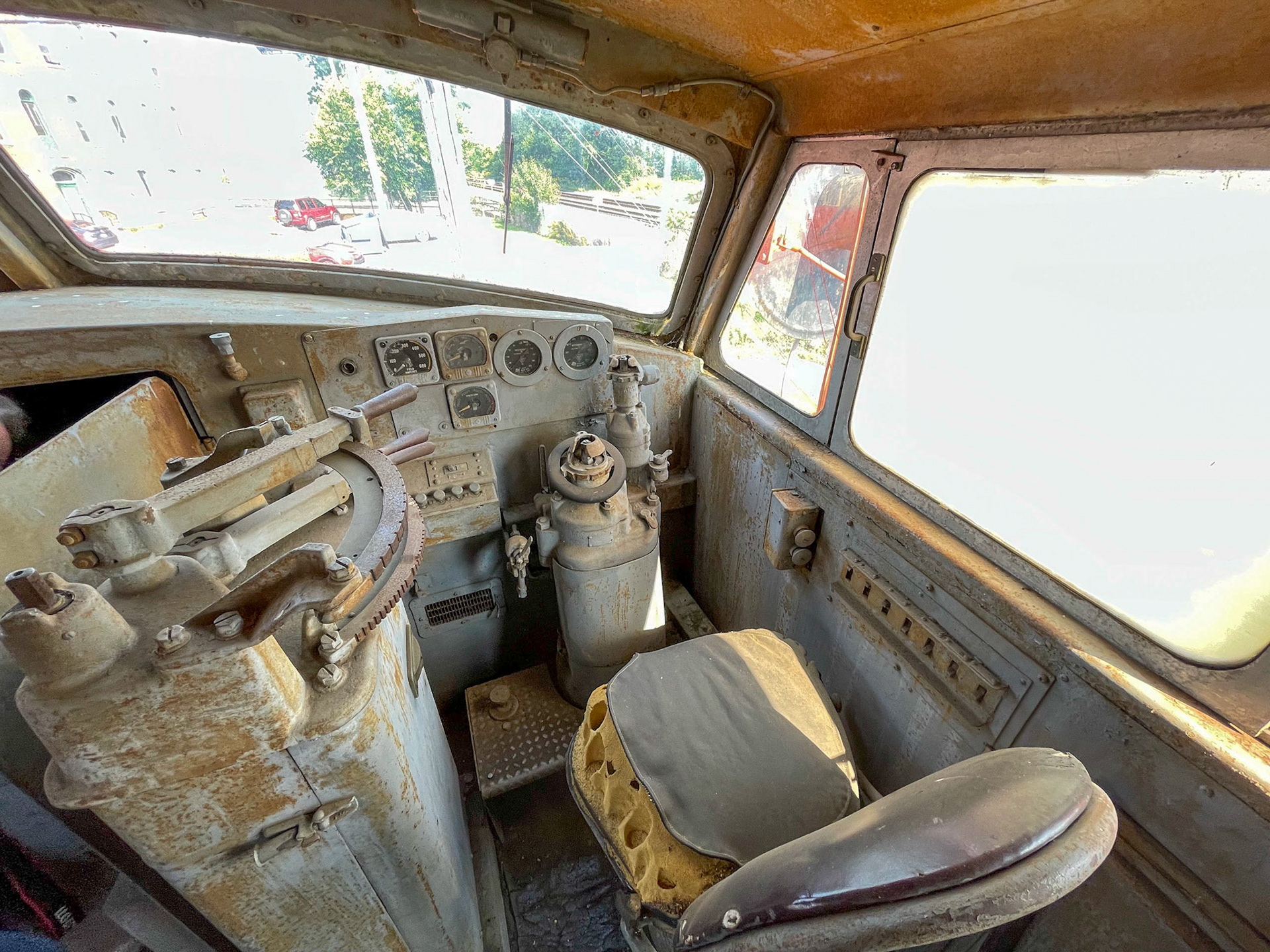Seat and controls