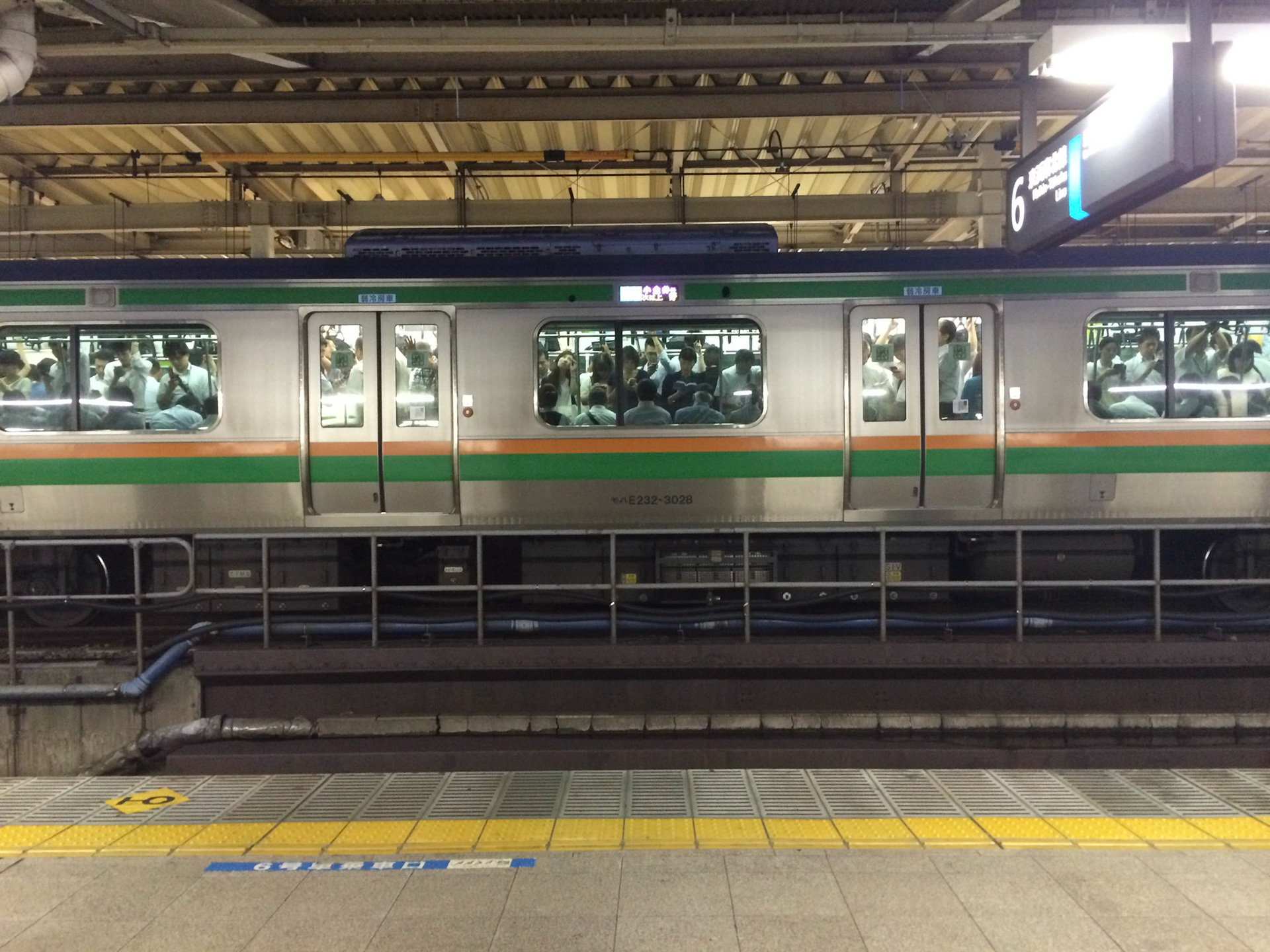 Tokyo train.
