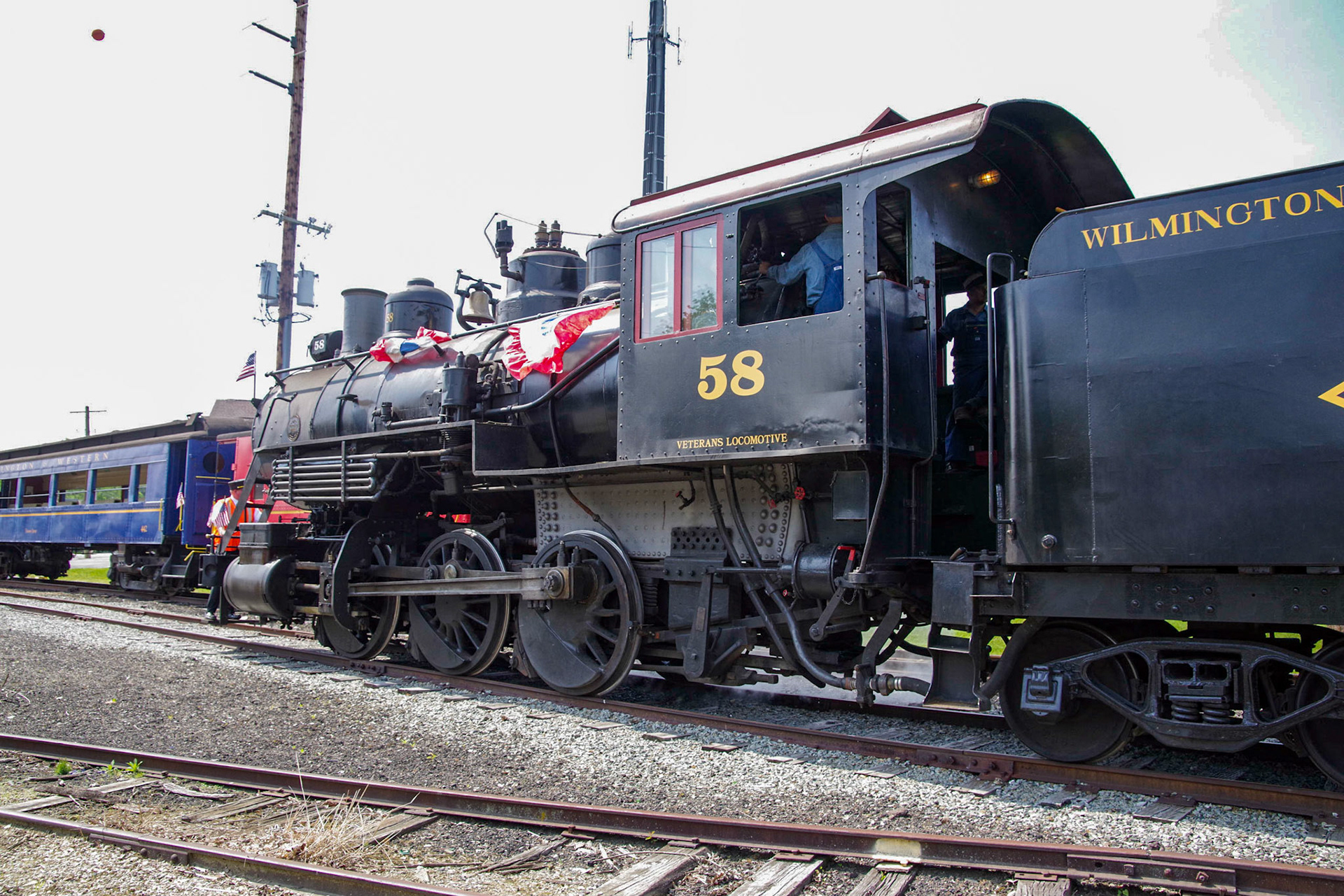 Riding the Wilmington & Western on May 25, 2019