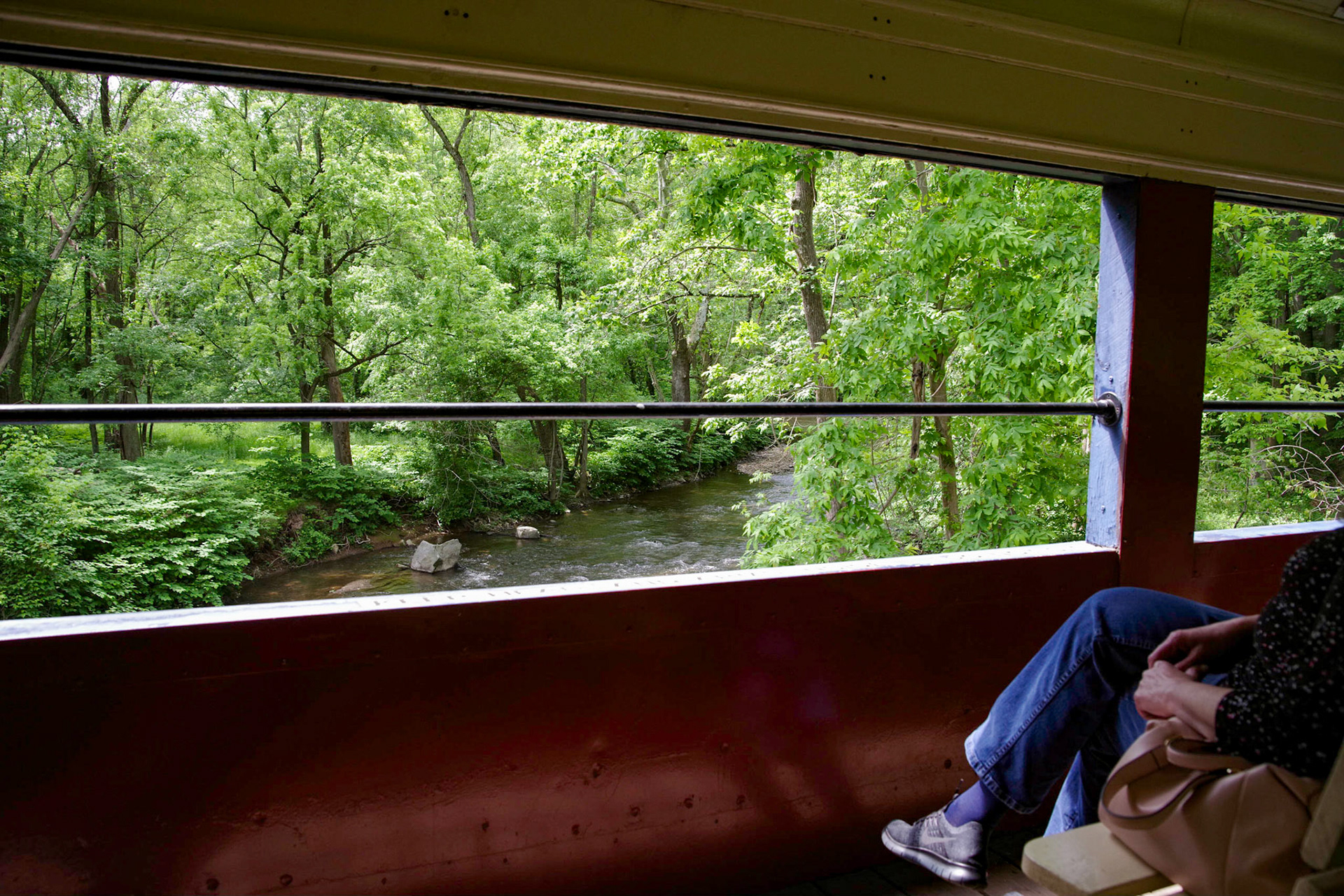 Riding the Wilmington & Western on May 25, 2019