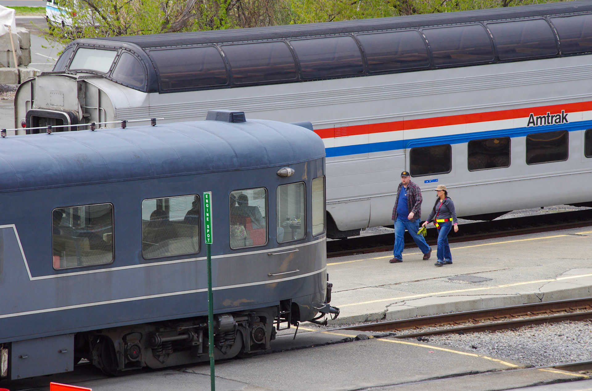 Ex-Great Northern full dome car Prairie View and Hickory Creek