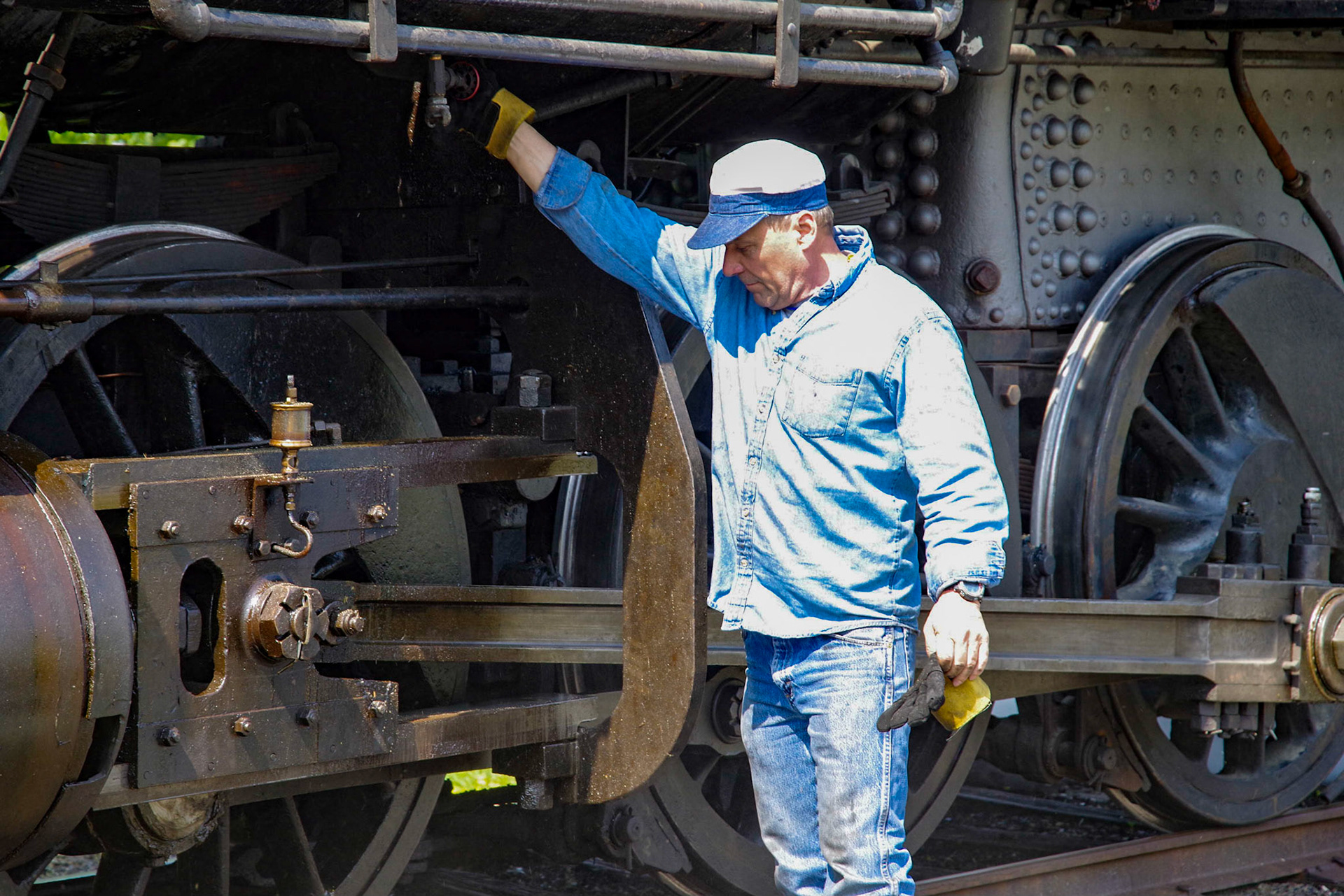 Riding the Wilmington & Western on May 25, 2019