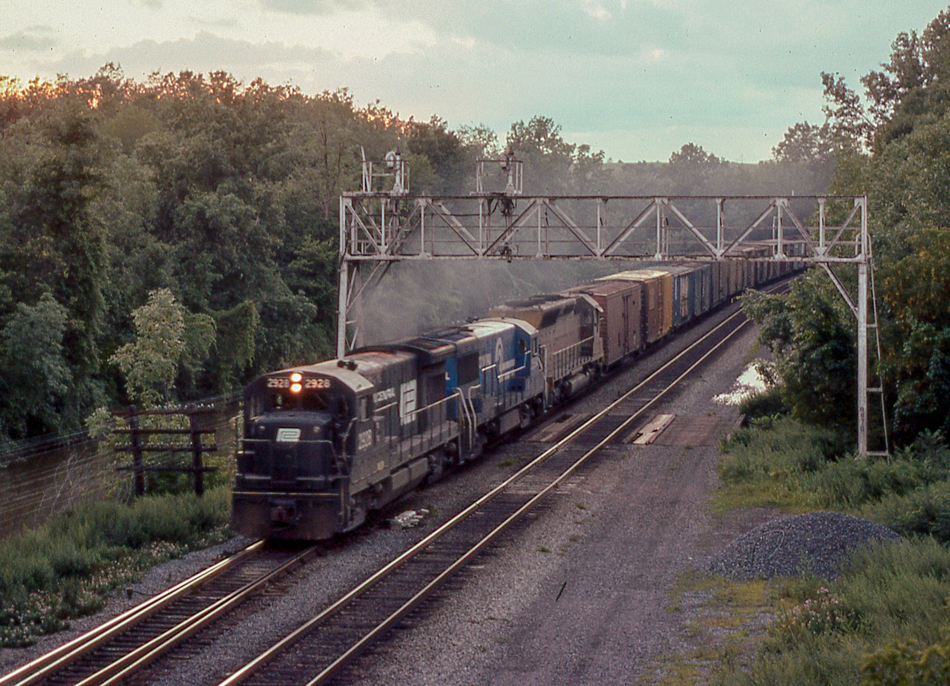 August 22, 1977 in fading light.