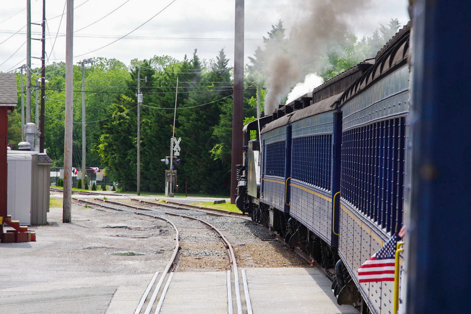 Riding the Wilmington & Western on May 25, 2019