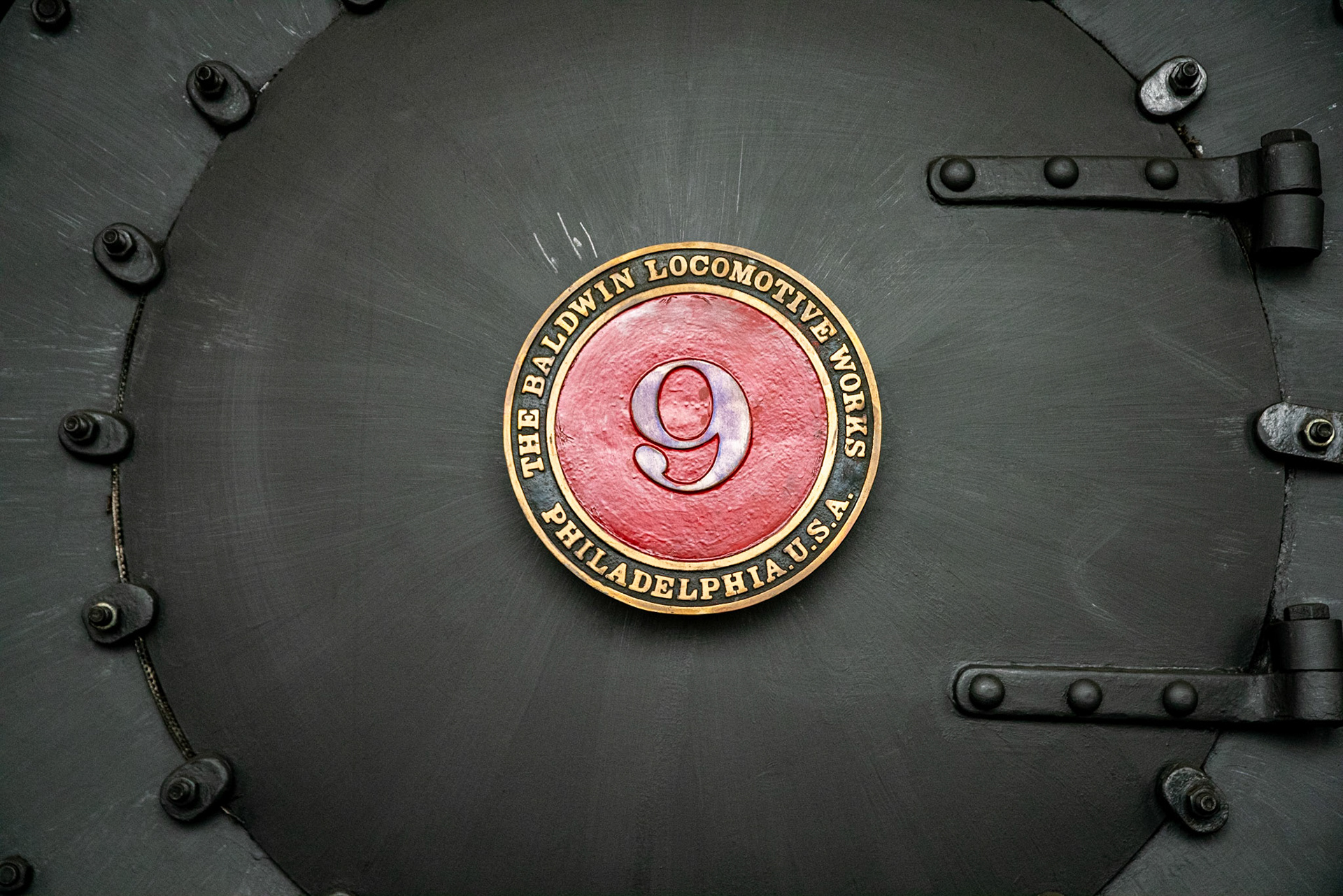 McCloud River 2-6-2 No. 9 at the Age of Steam roundhouse, Jan. 13, 2022