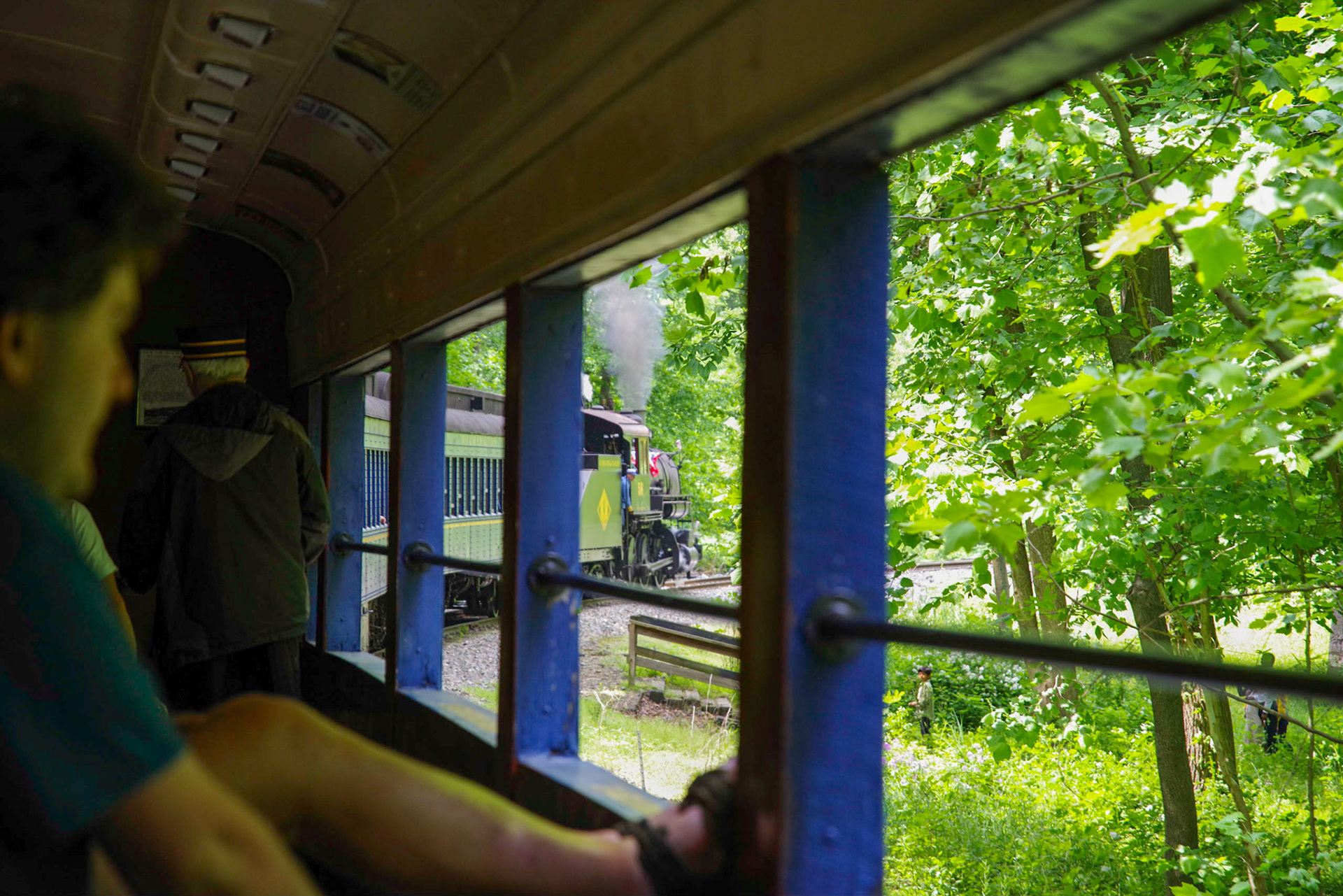Riding the Wilmington & Western on May 25, 2019
