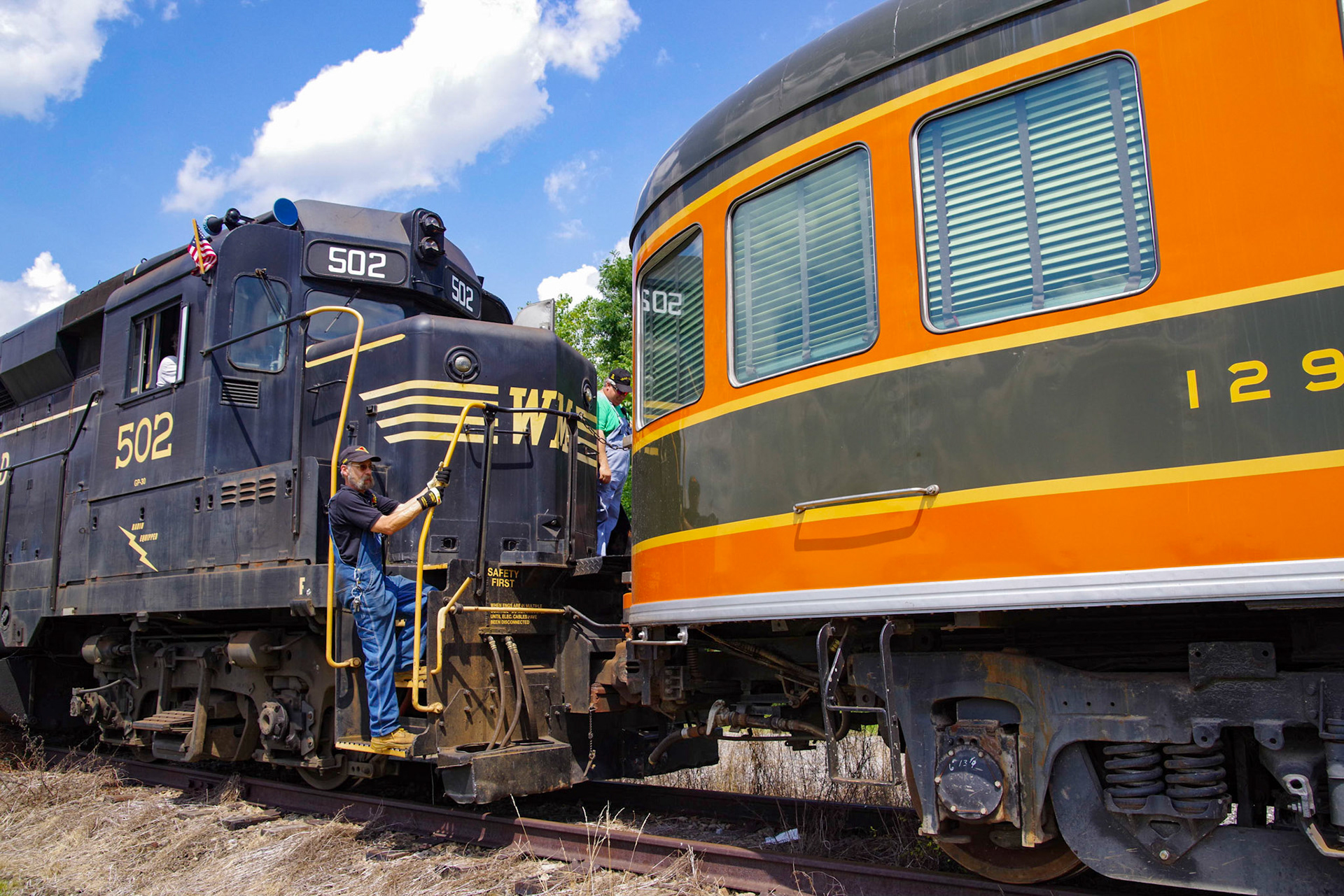 1291 arrives at the WMSRR