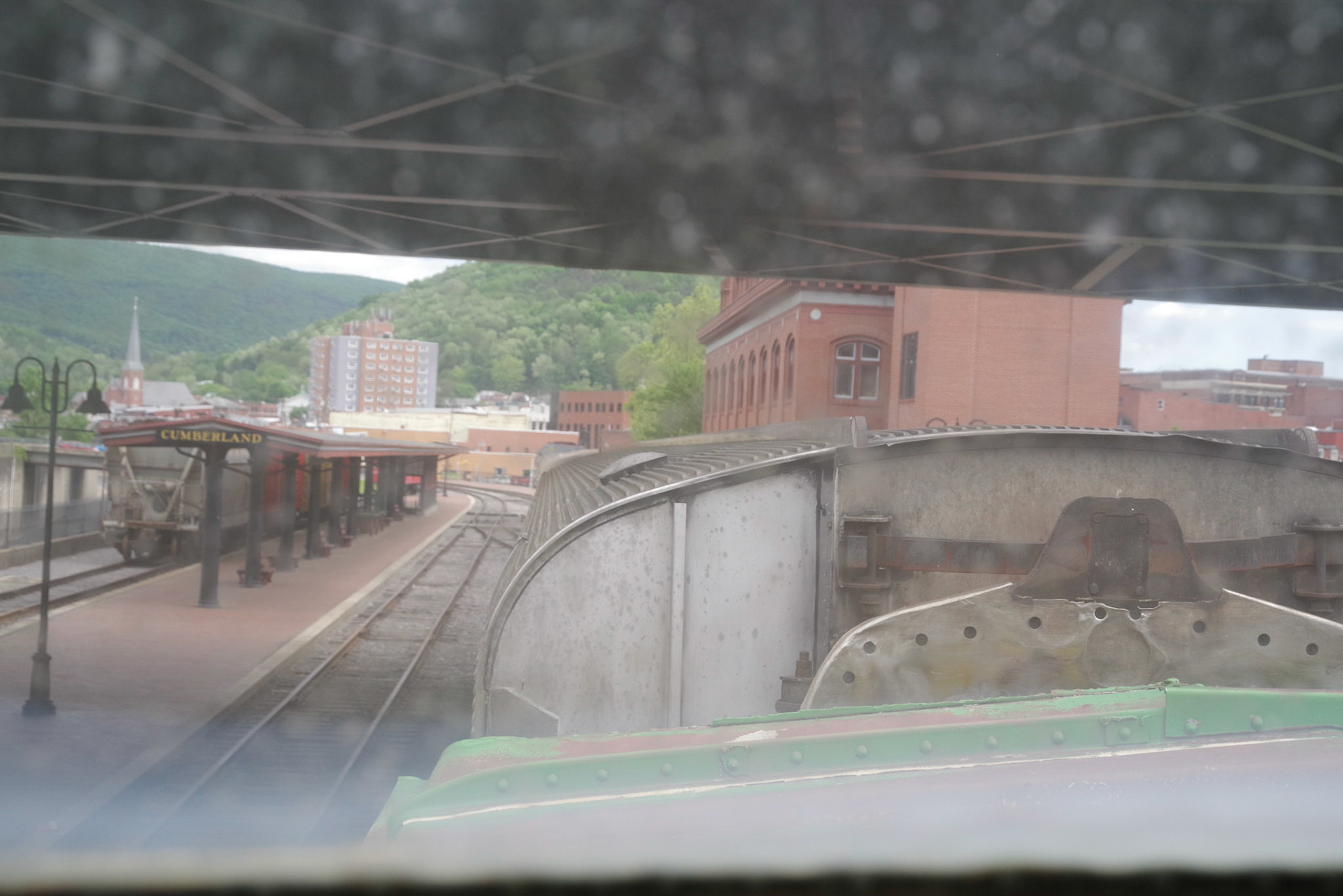At the Cumberland station