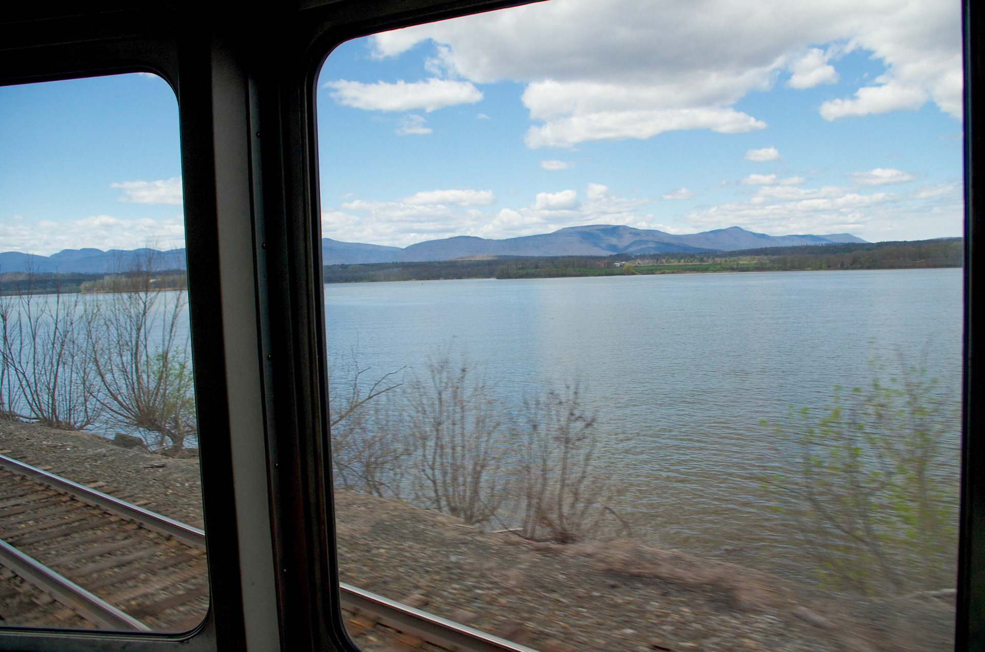 The view along the Hudson
