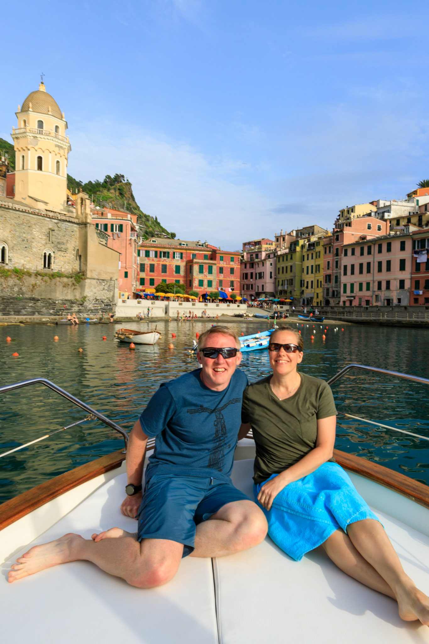 We took a boat tour of the Cinque Terre which was an unexpected highlight of our trip.