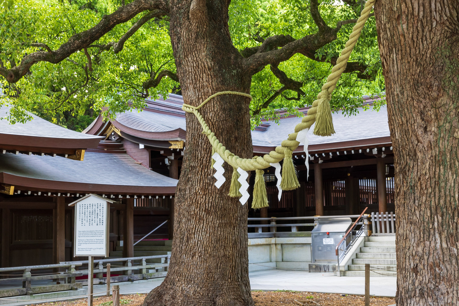 Part of the shrine
