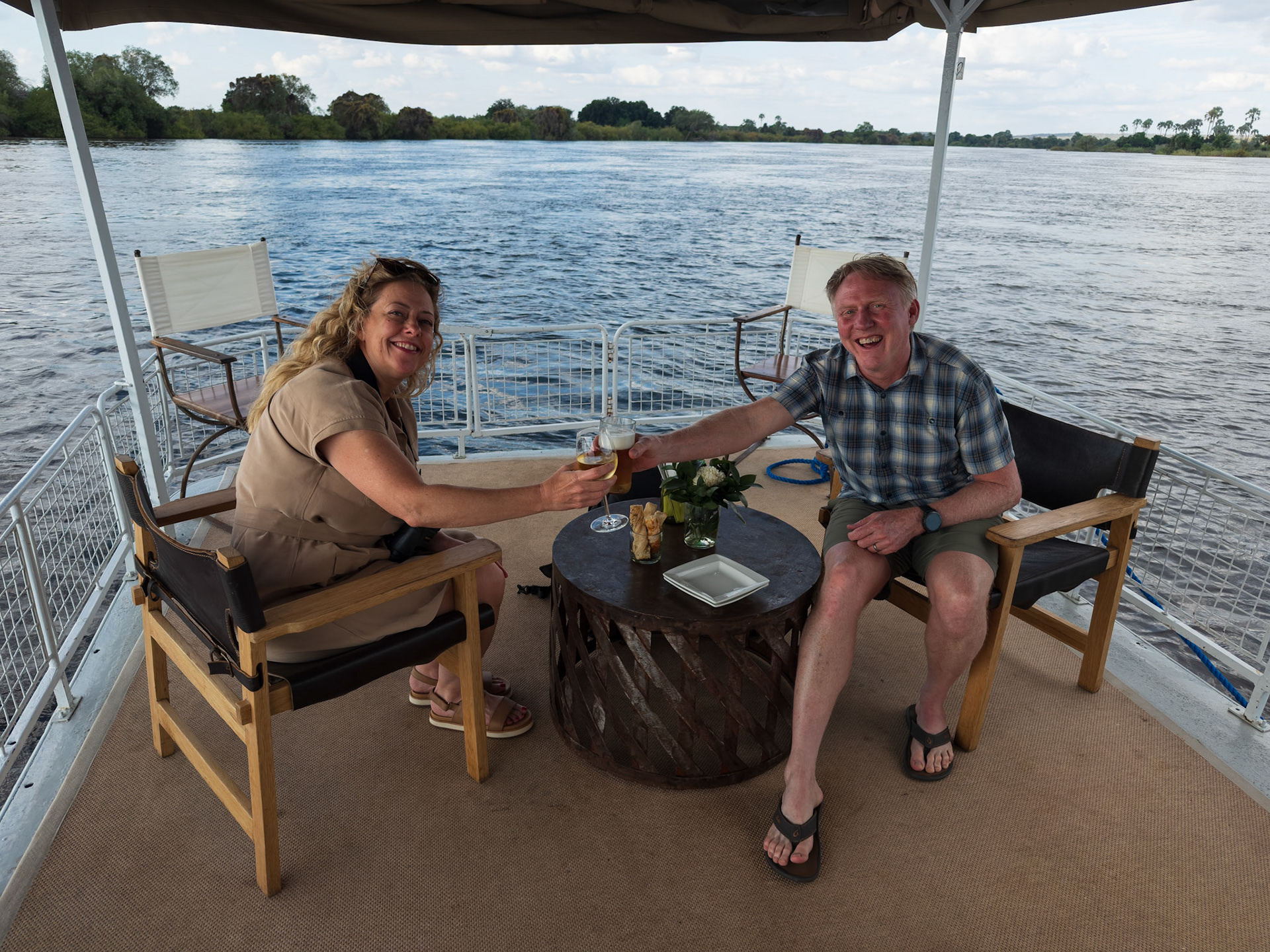 We lucked into our own private sunset boat tour