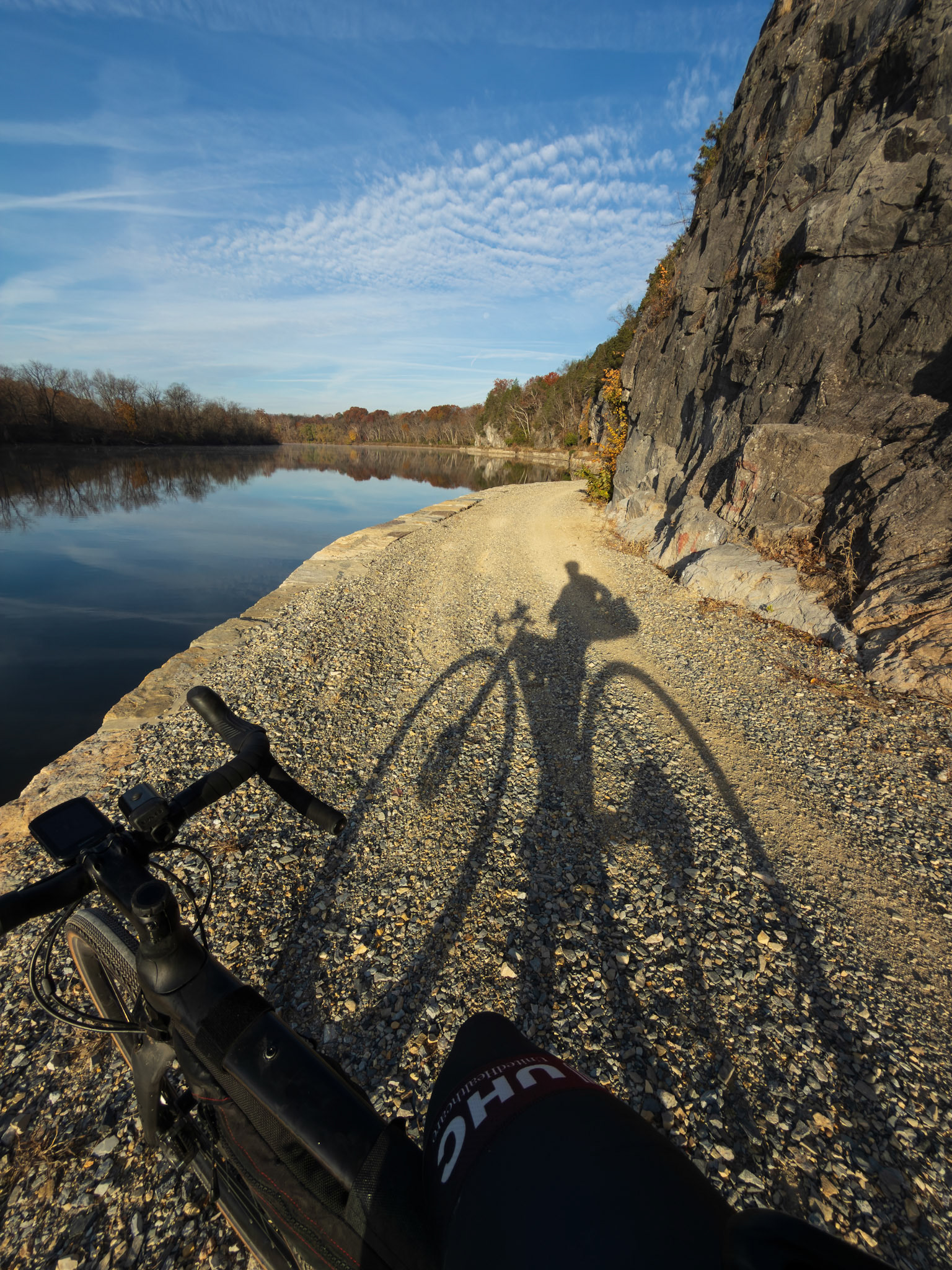 Early morning shadow