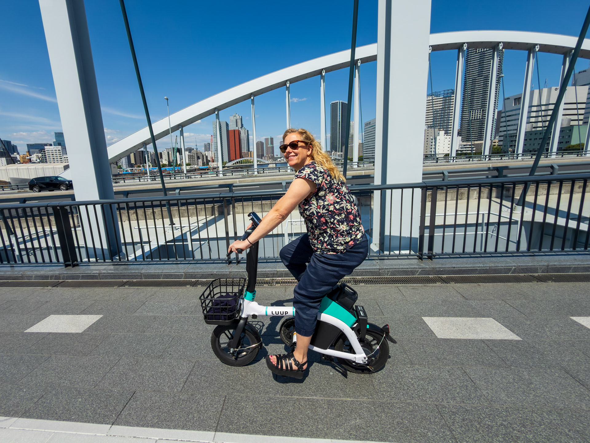 We loved, loved, loved the LUUP city bikes for getting around.