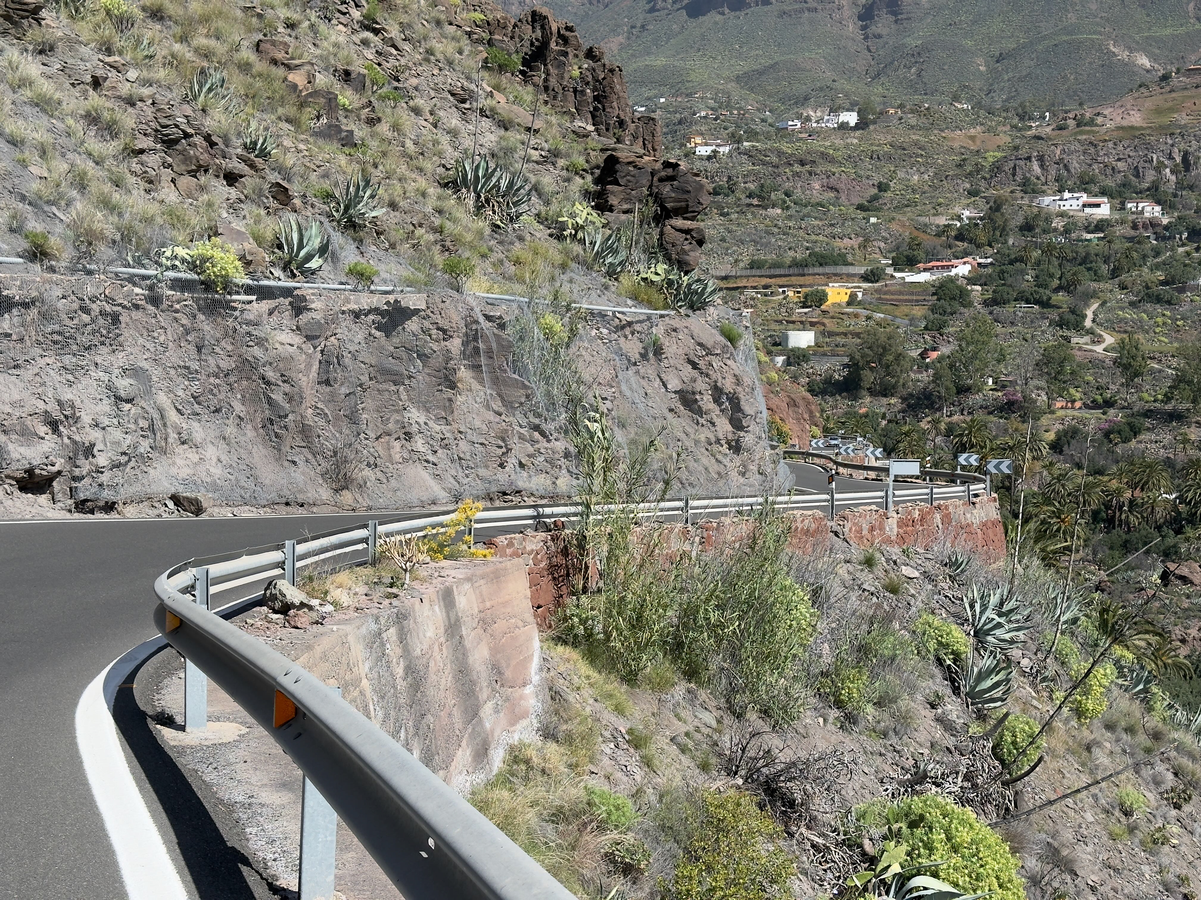 Part of the descent back to town