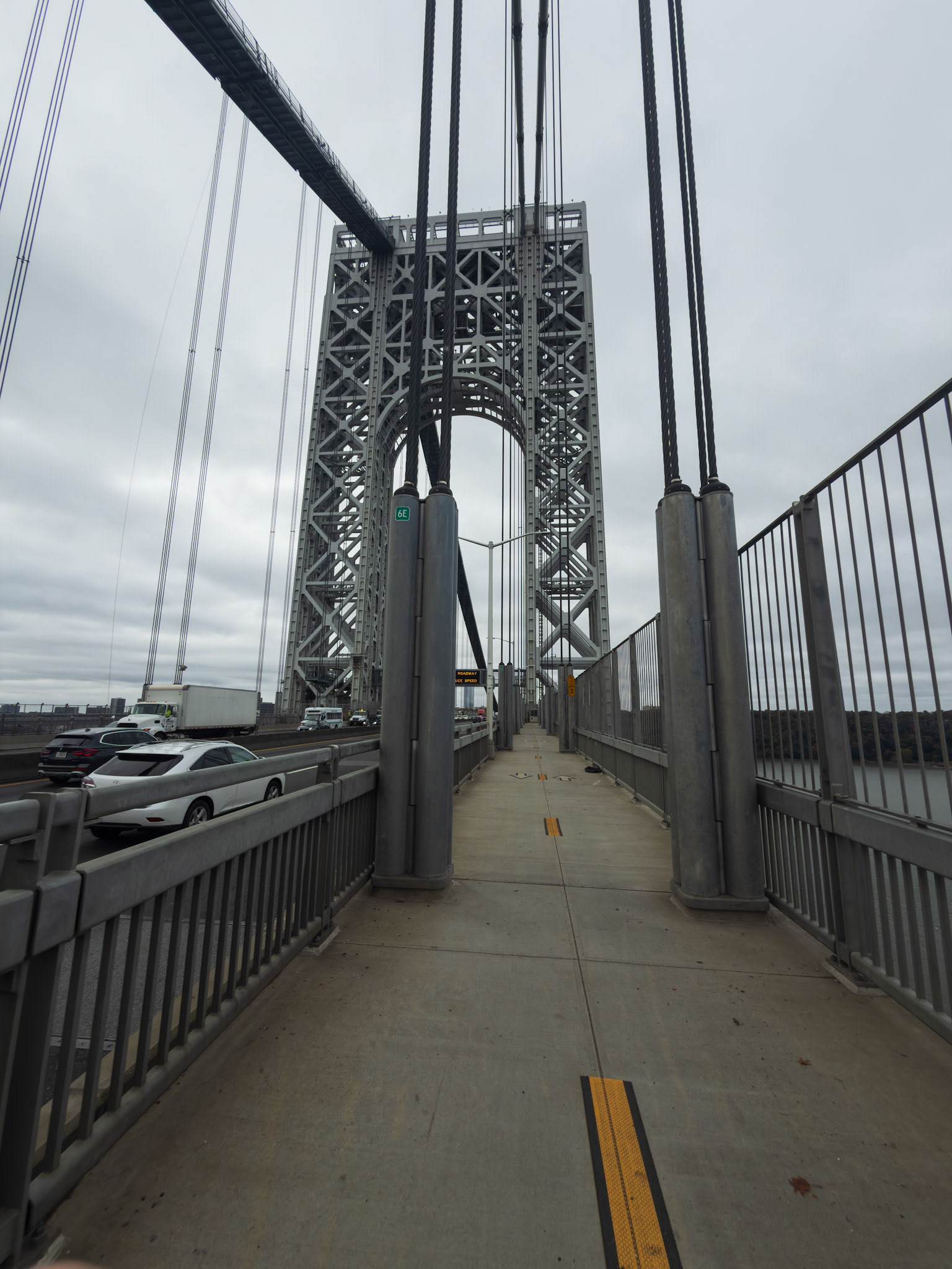 Crossing the George Washington Bridge