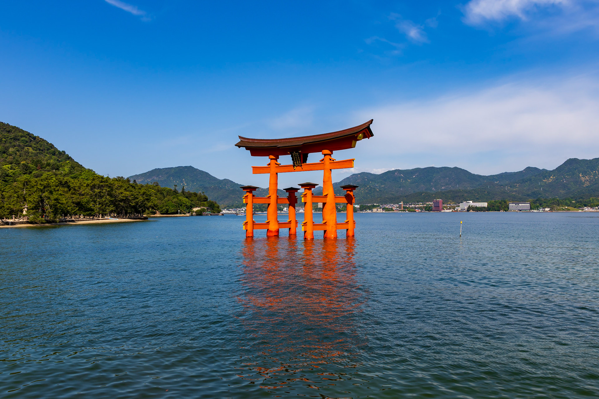 Floating torii gate