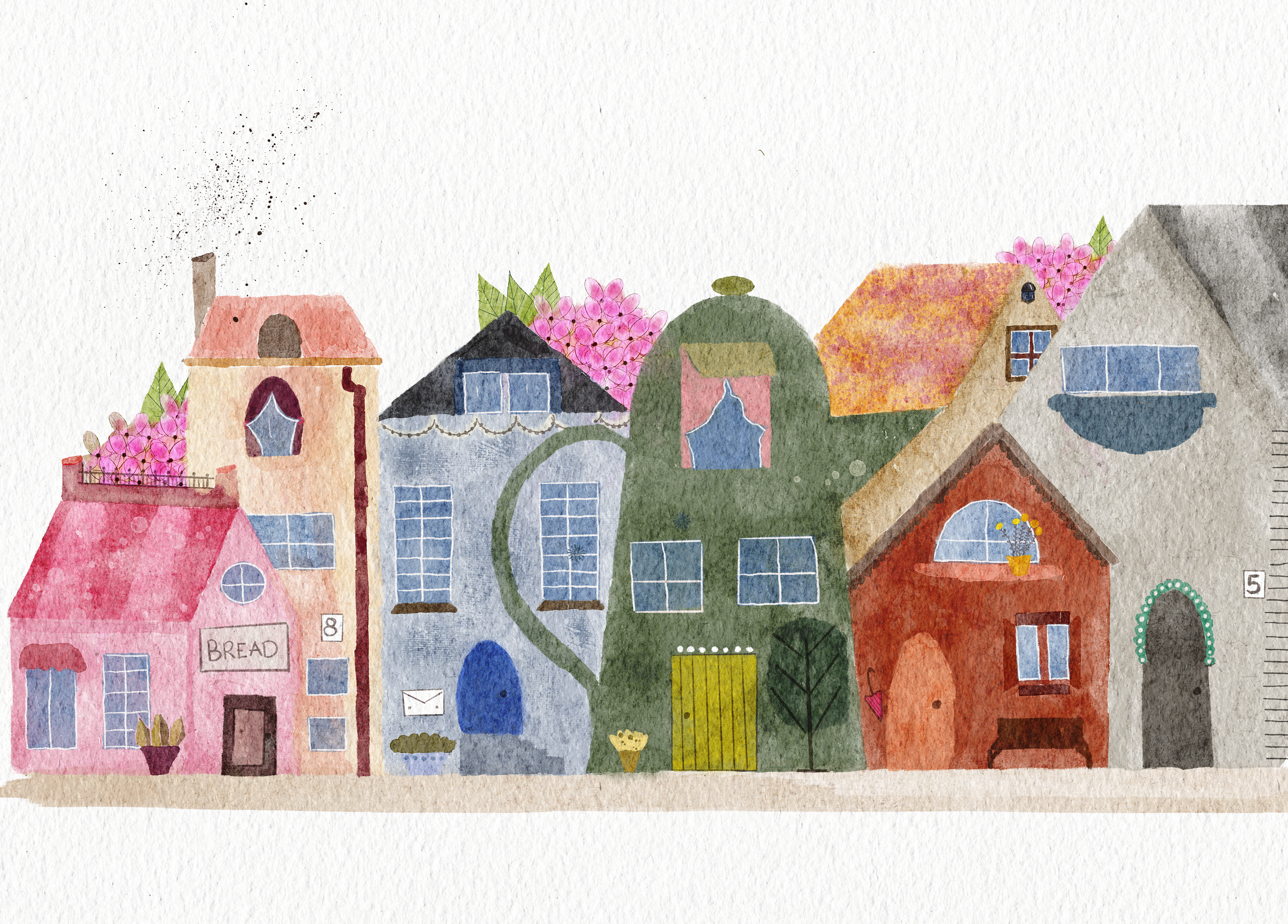 Little Village – Homes stitched together with warmth, color, and small wonders.