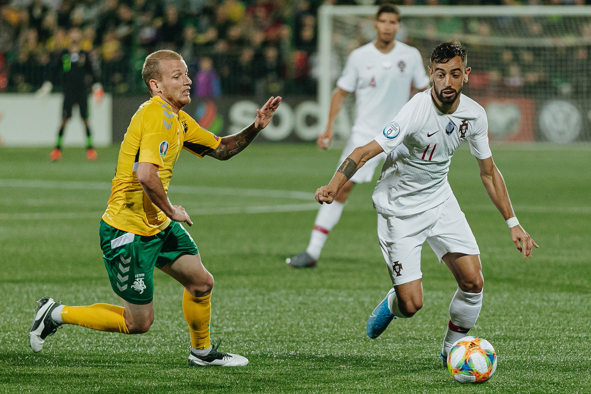 UEFA EURO QUALIFIERS LITHUANIA - PORTUGAL 2019 11 14