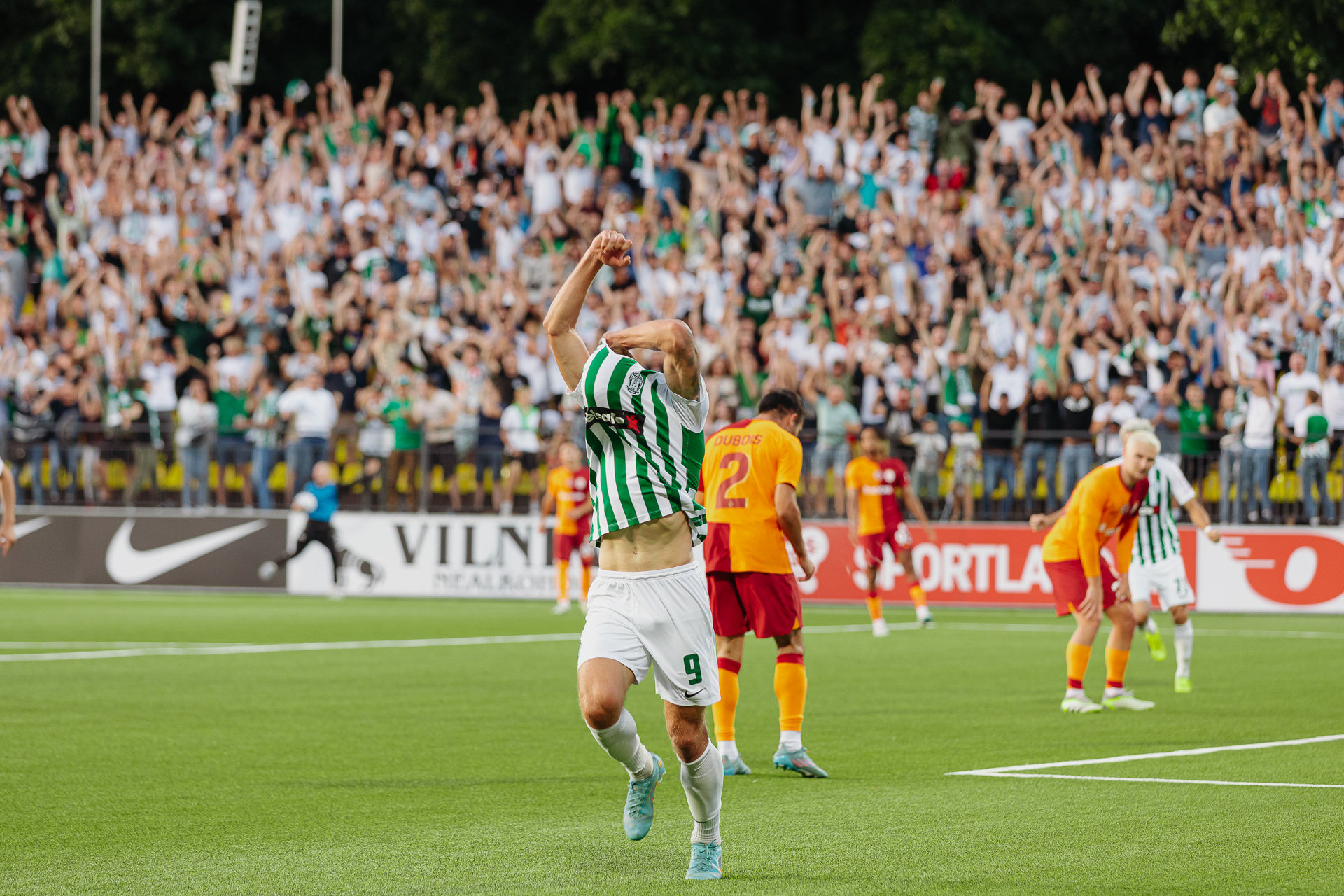UEFA CHAMPIONS LEAGUE SECOND QUALIFYING ROUND ŽALGIRIS - GALATASARAY 2023 07 25