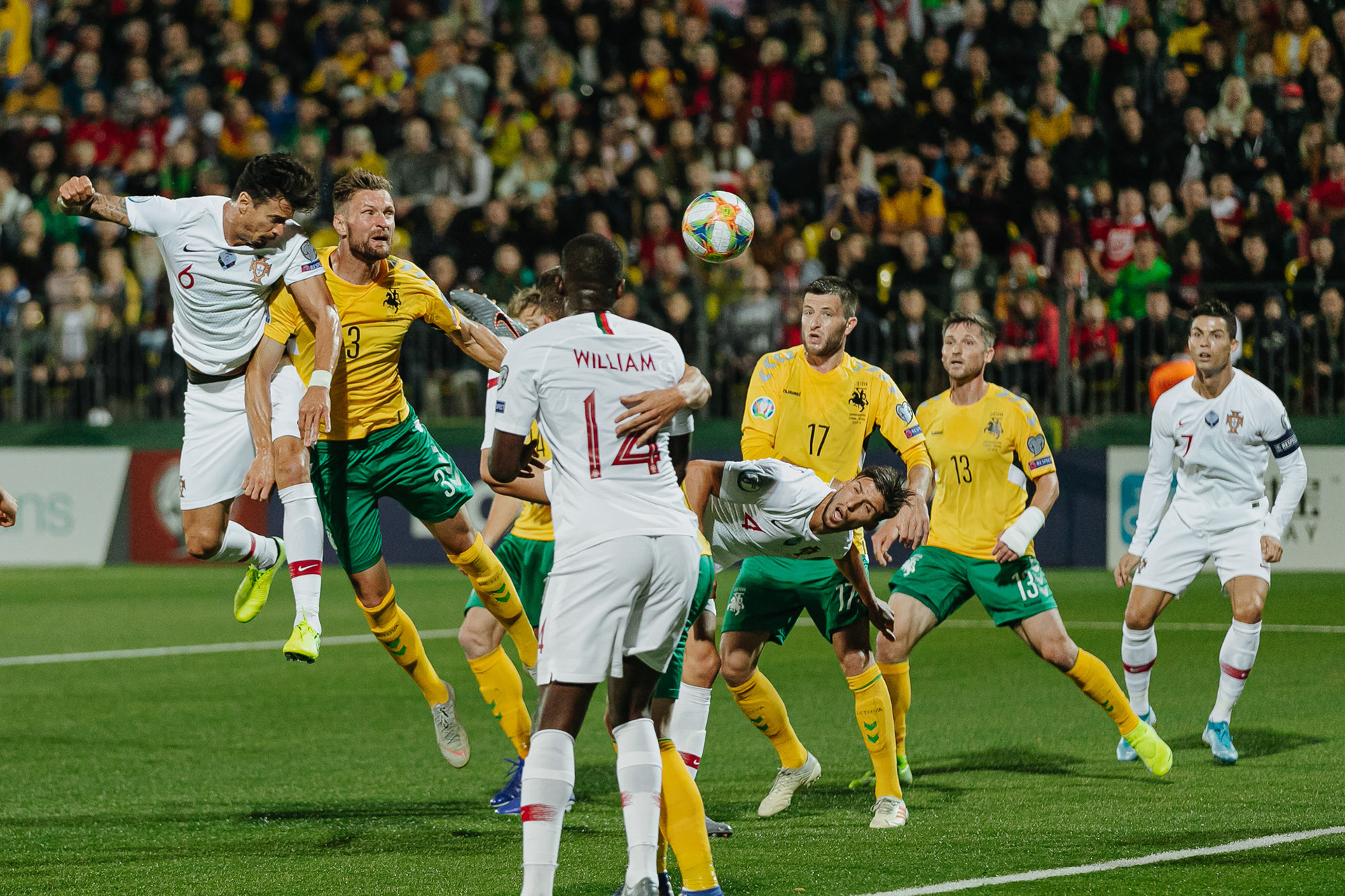 UEFA EURO QUALIFIERS LITHUANIA - PORTUGAL 2019 11 14