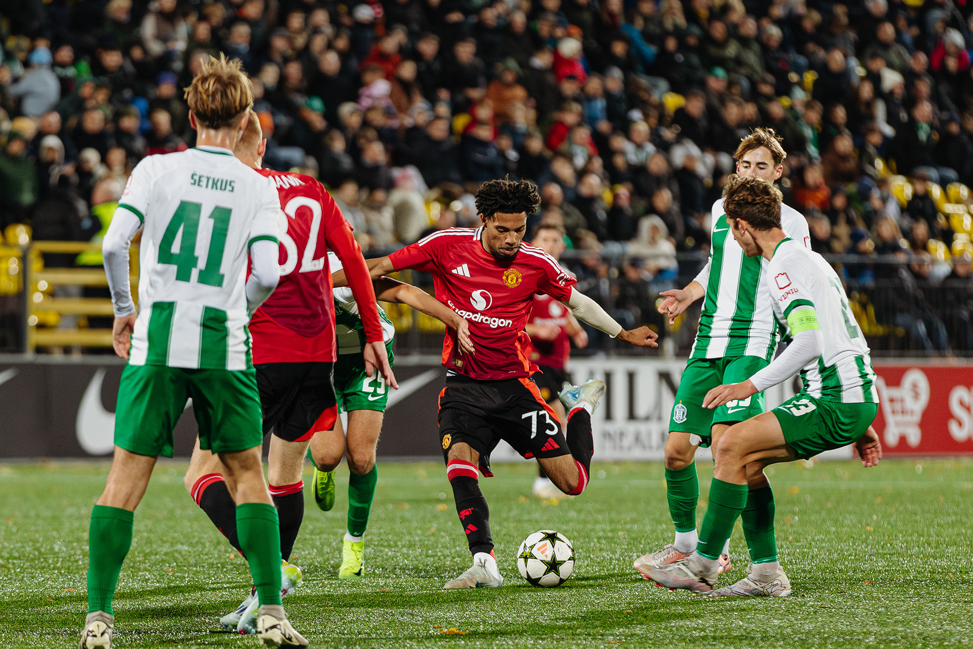UEFA YOUTH LEAGUE: FK ŽALGIRIS - MANCHESTER UNITED  2024 10 23