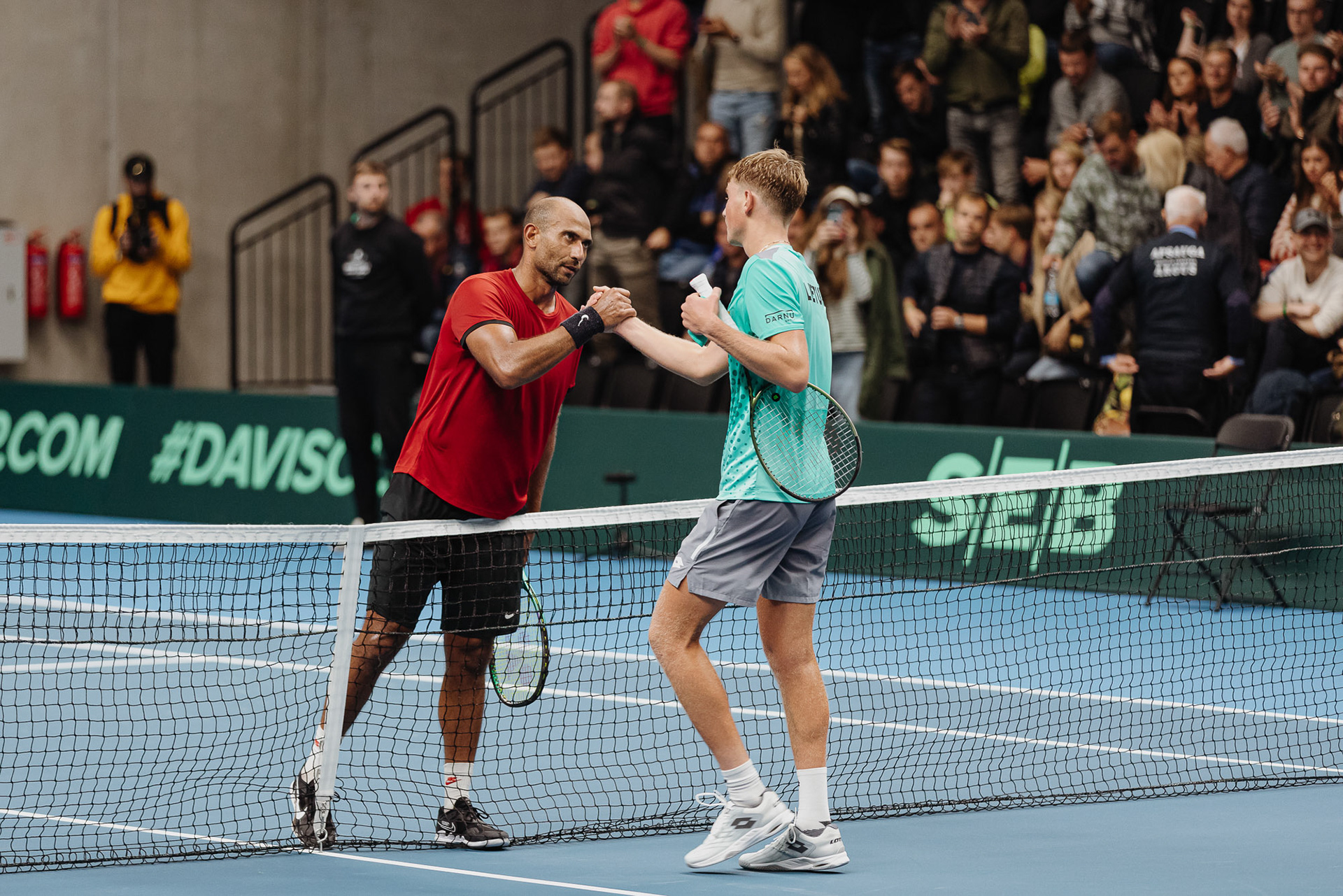 DAVIS CUP LITHUANIA - EGYPT 2022 09 17