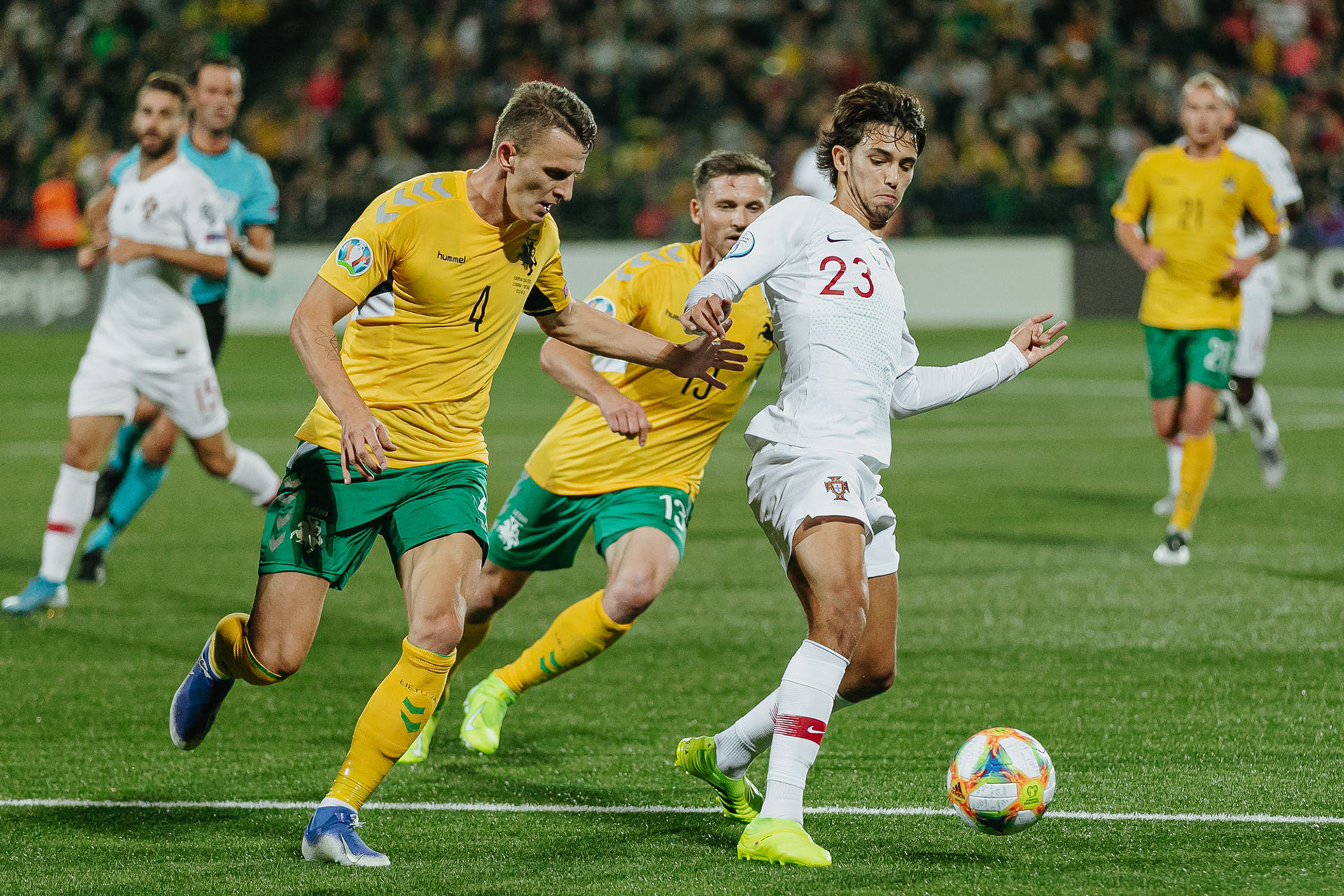UEFA EURO QUALIFIERS LITHUANIA - PORTUGAL 2019 11 14