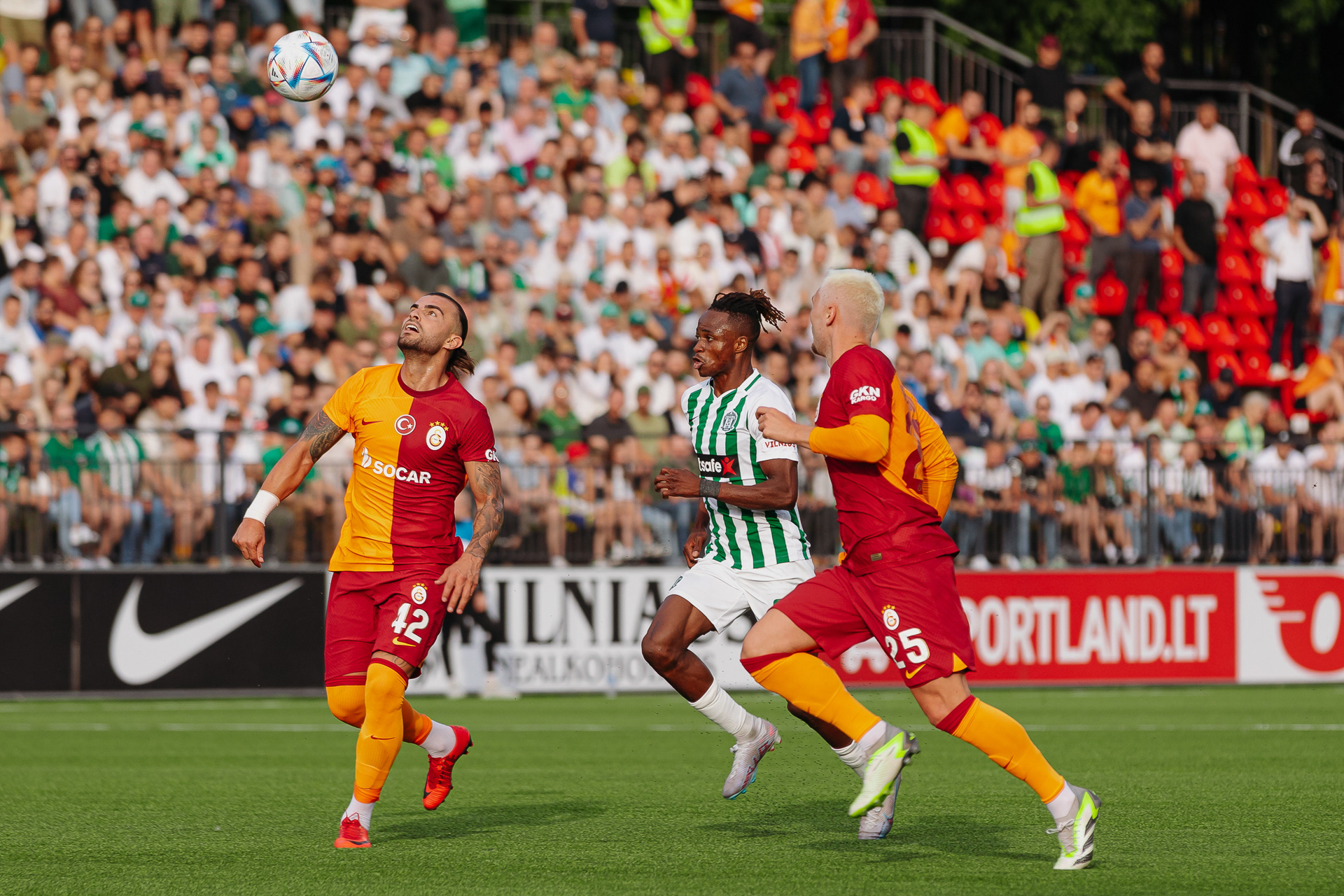 UEFA CHAMPIONS LEAGUE SECOND QUALIFYING ROUND ŽALGIRIS - GALATASARAY 2023 07 25