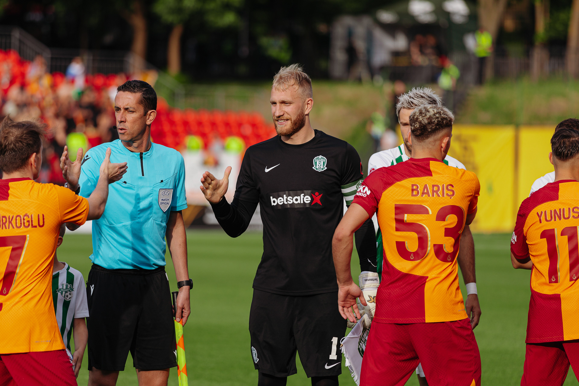 UEFA CHAMPIONS LEAGUE SECOND QUALIFYING ROUND ŽALGIRIS - GALATASARAY 2023 07 25