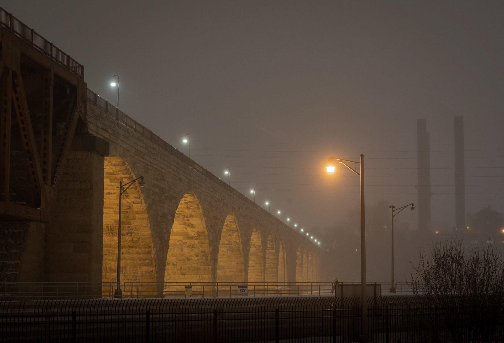 Stone Arch In Silence