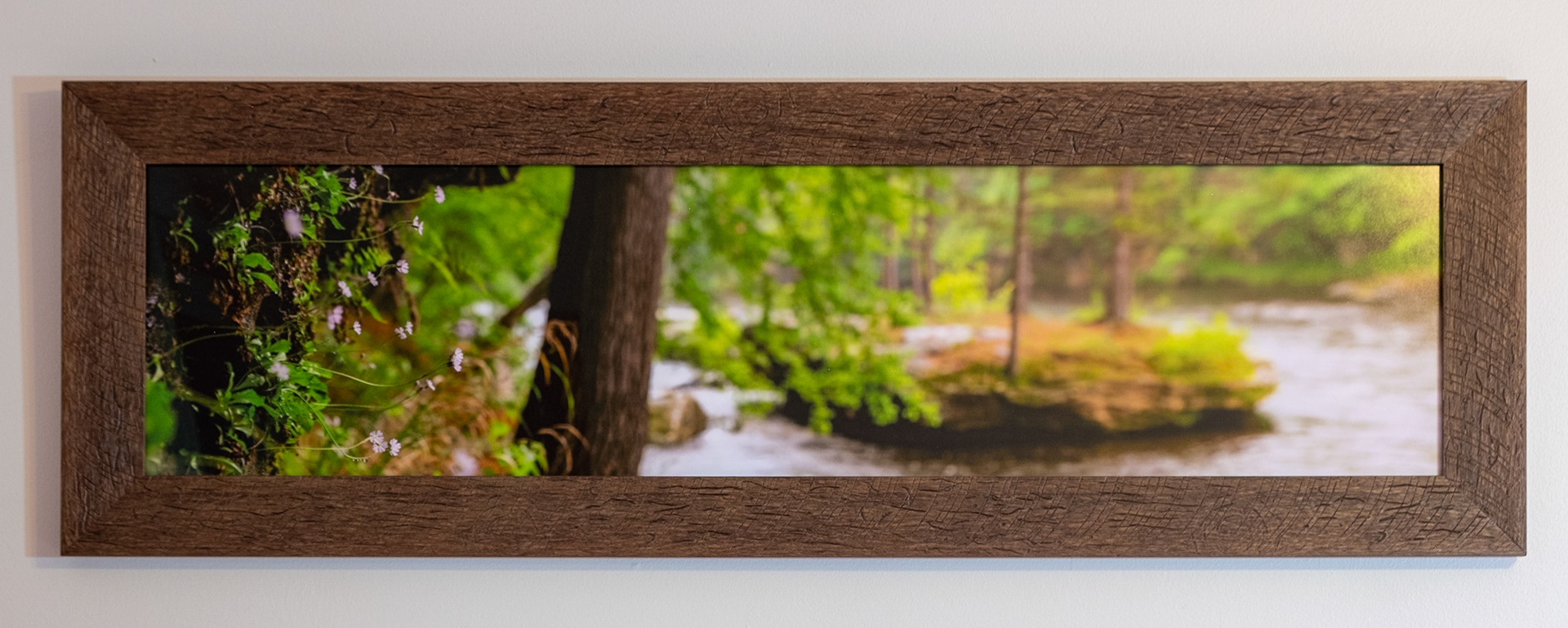 Along the St. Croix - Measures 44.5 x 14.5 Price: $600.00