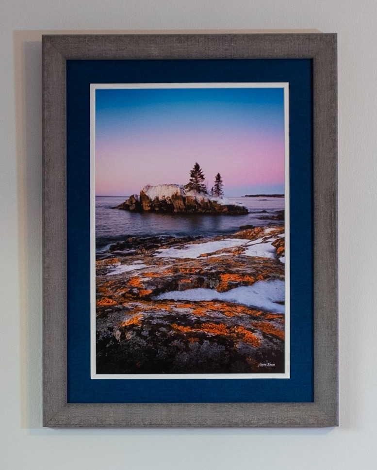 Hollow Rock Lichen - Measures 18 x 24 Price: $425.00