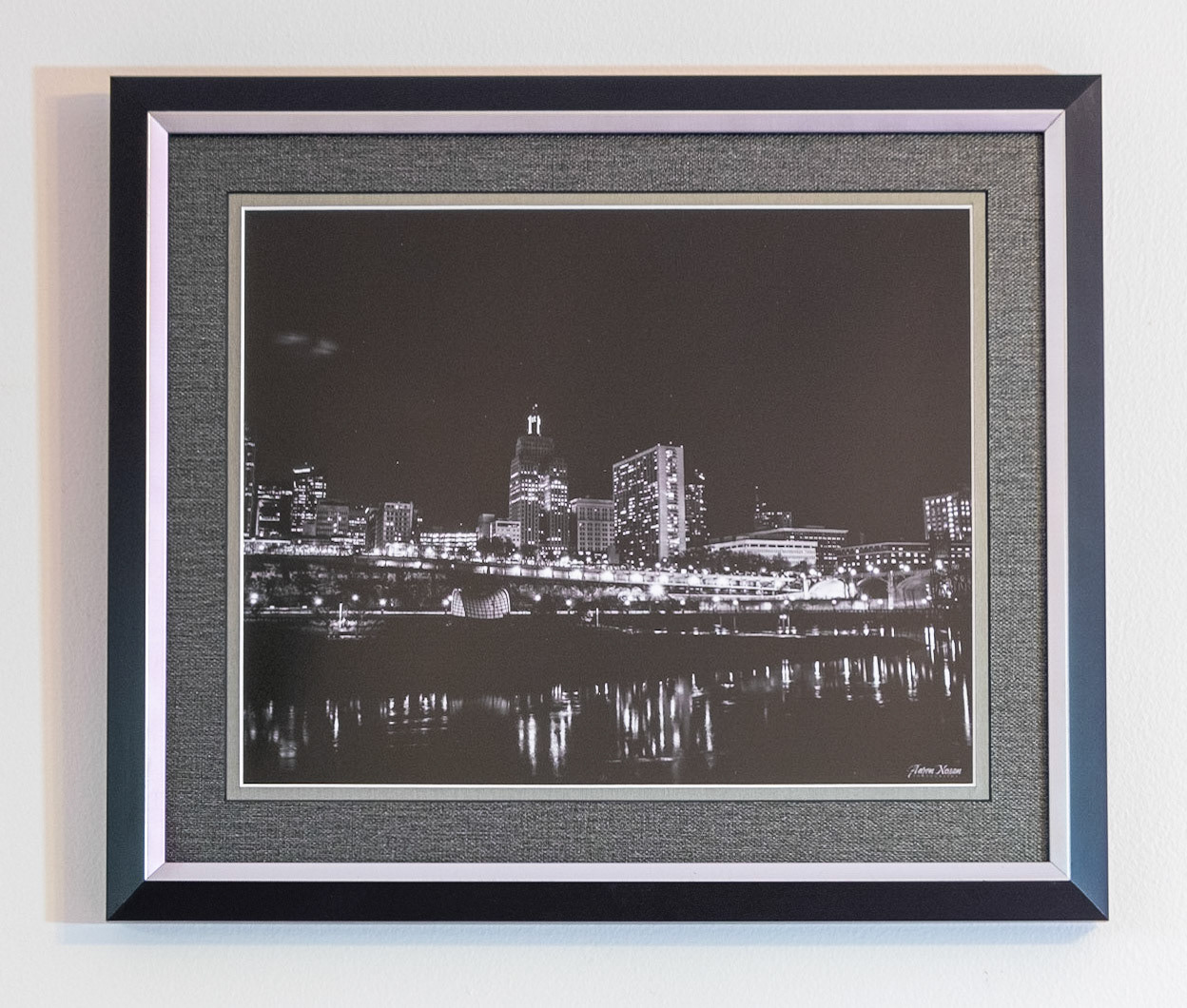 St. Paul Skyline - Measures 17 x 14.5 Price: $300.00