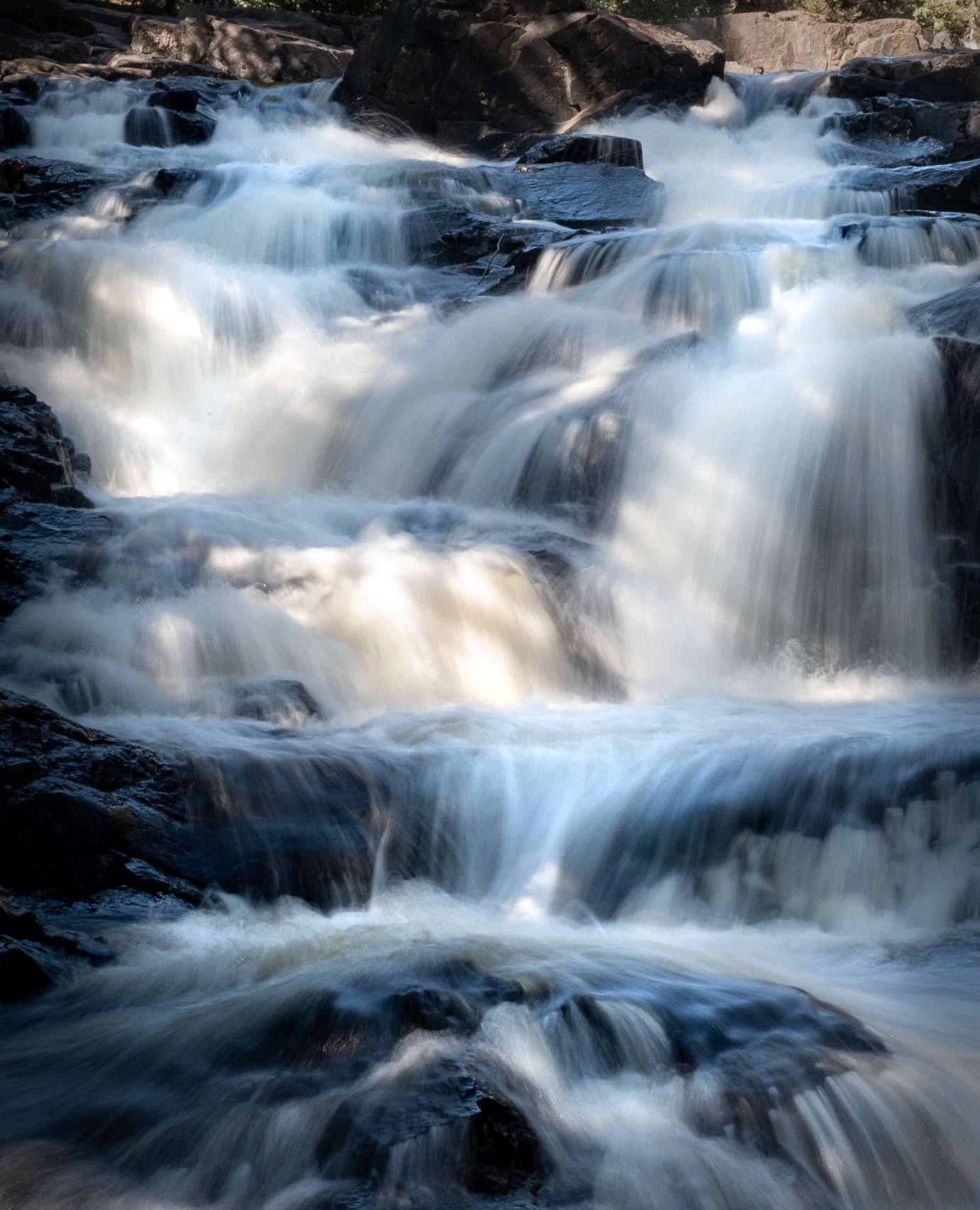 Combine the hike, height, and falls. This is my most liked waterfalls in MN. It's like a mini Willow RIver in WI.