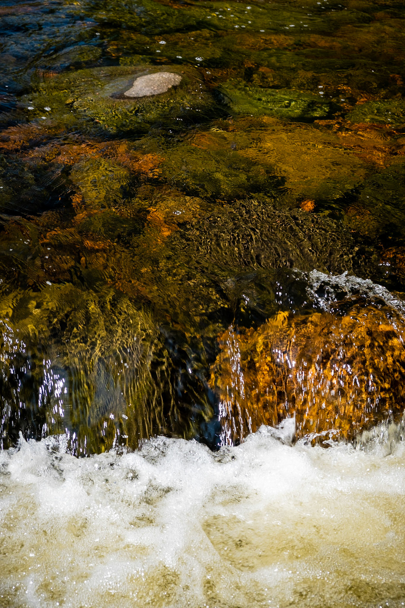 From smooth to rough. If water can be rough?