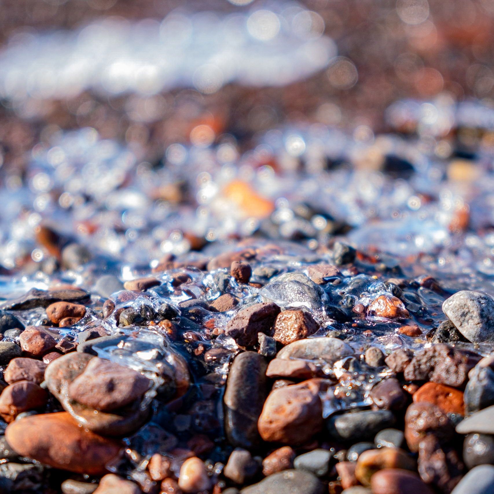 The shores of Lake Superior.