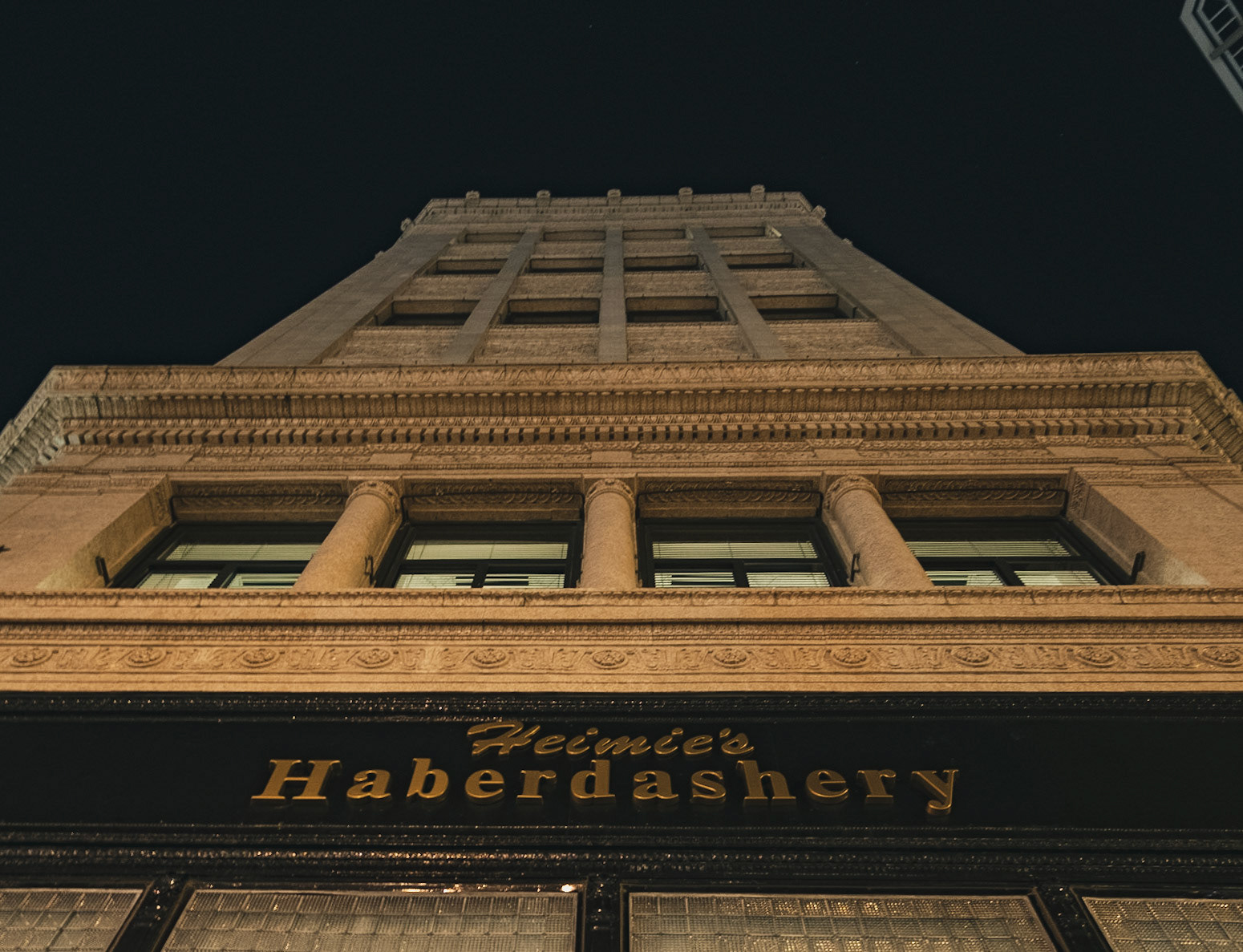 This building just felt old and stylish. It might have had something to do with its owners.