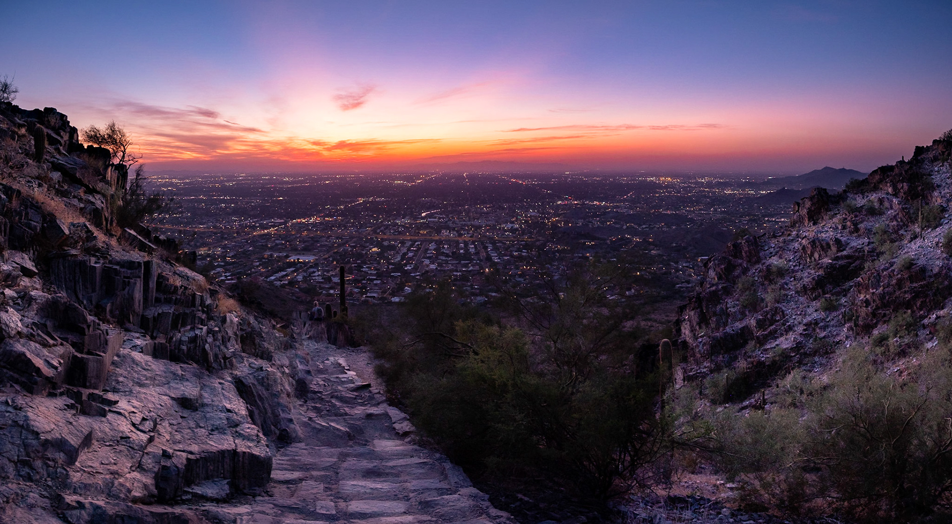 gone. Heading back down as the twilight hour still remains.