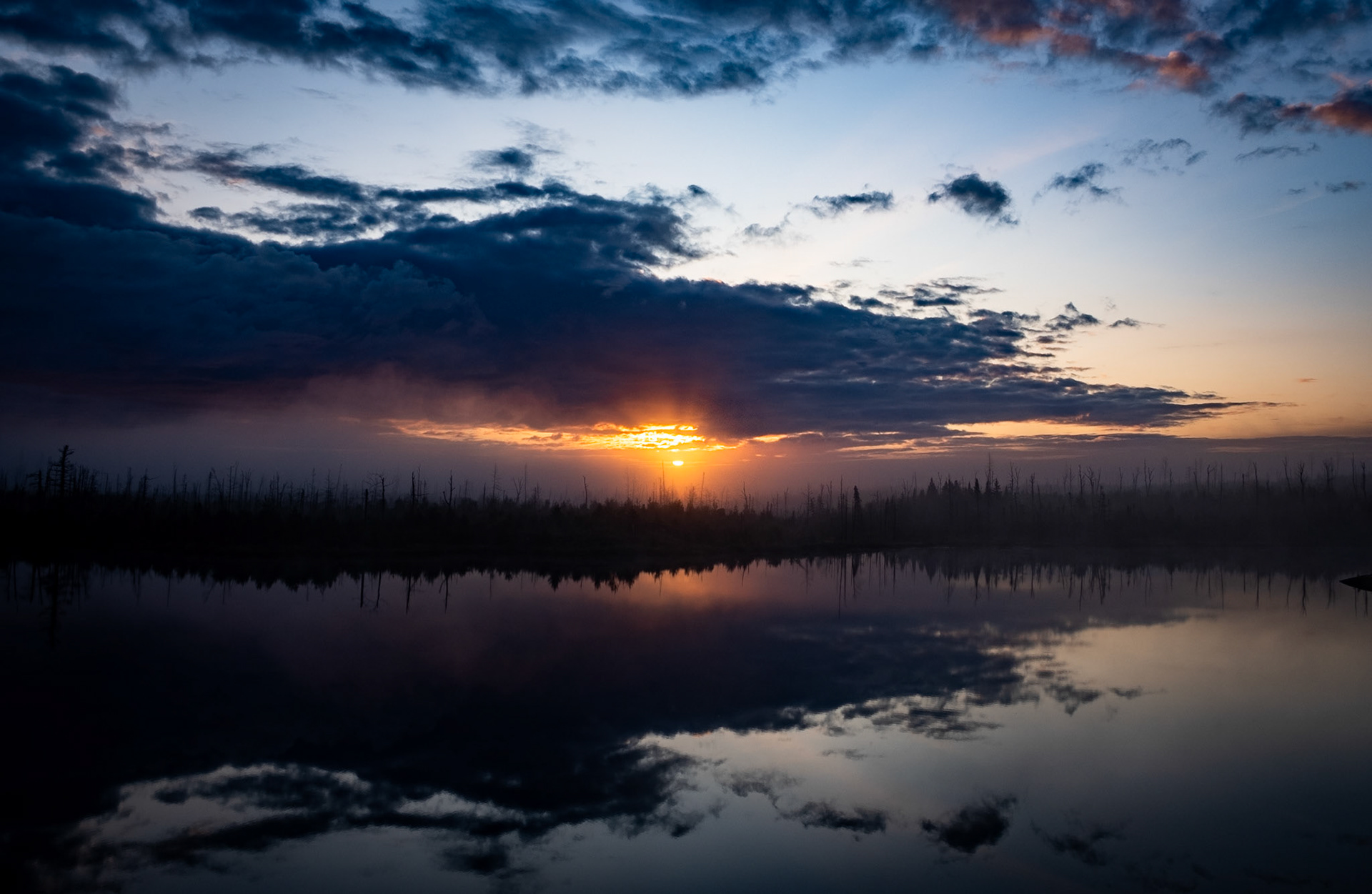 Mirror Lake Camp - Watching The Sunrise