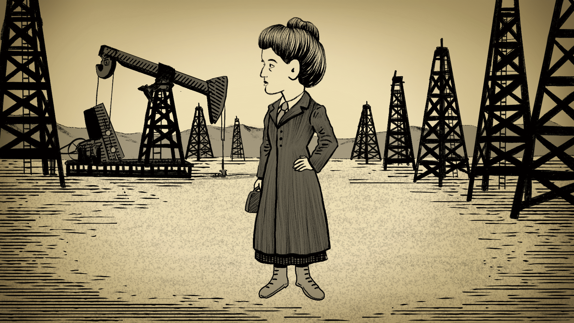 Ida in the Oil Field