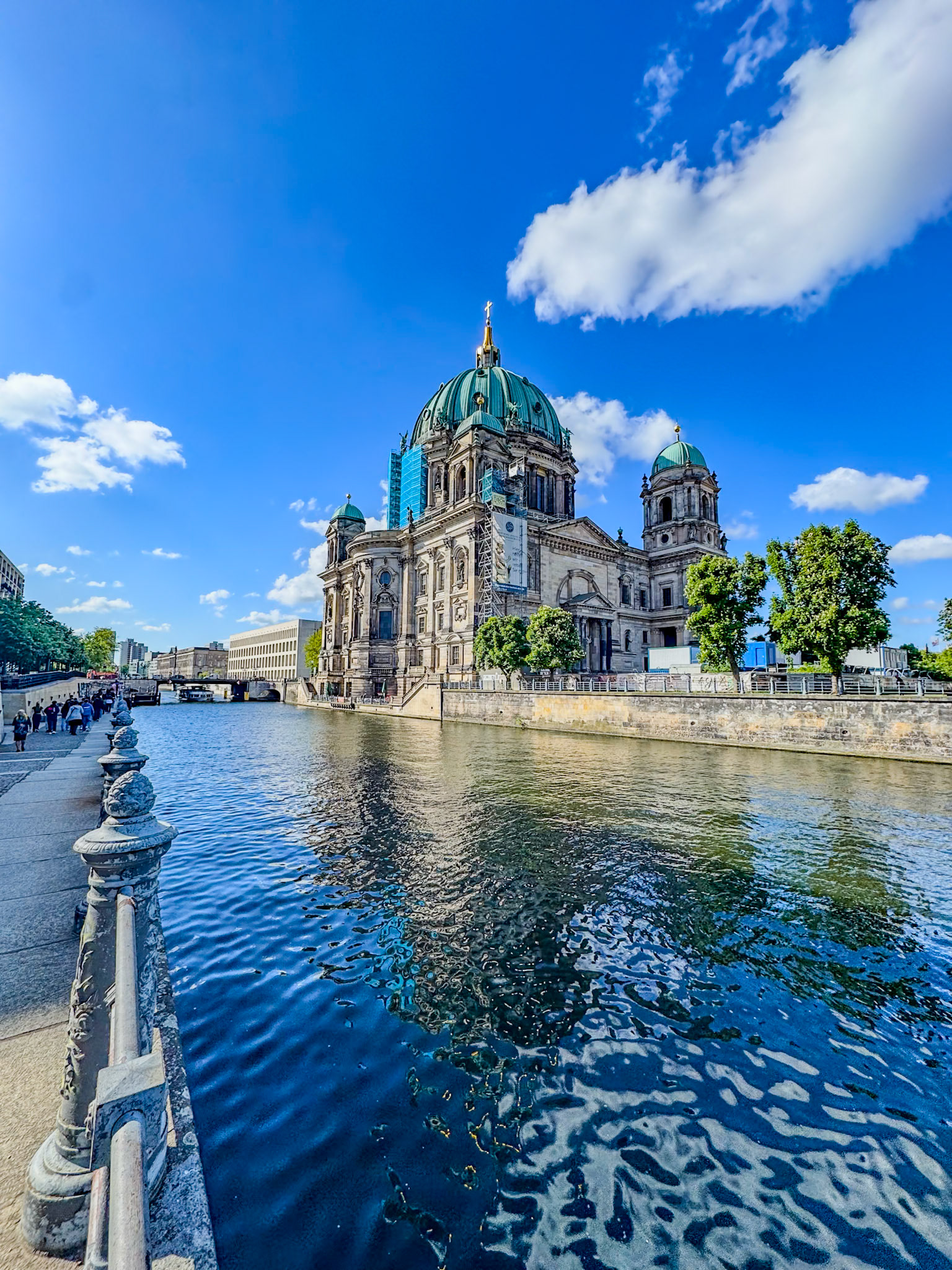 View of Berlin Cathedral from Friedrichs Bridge