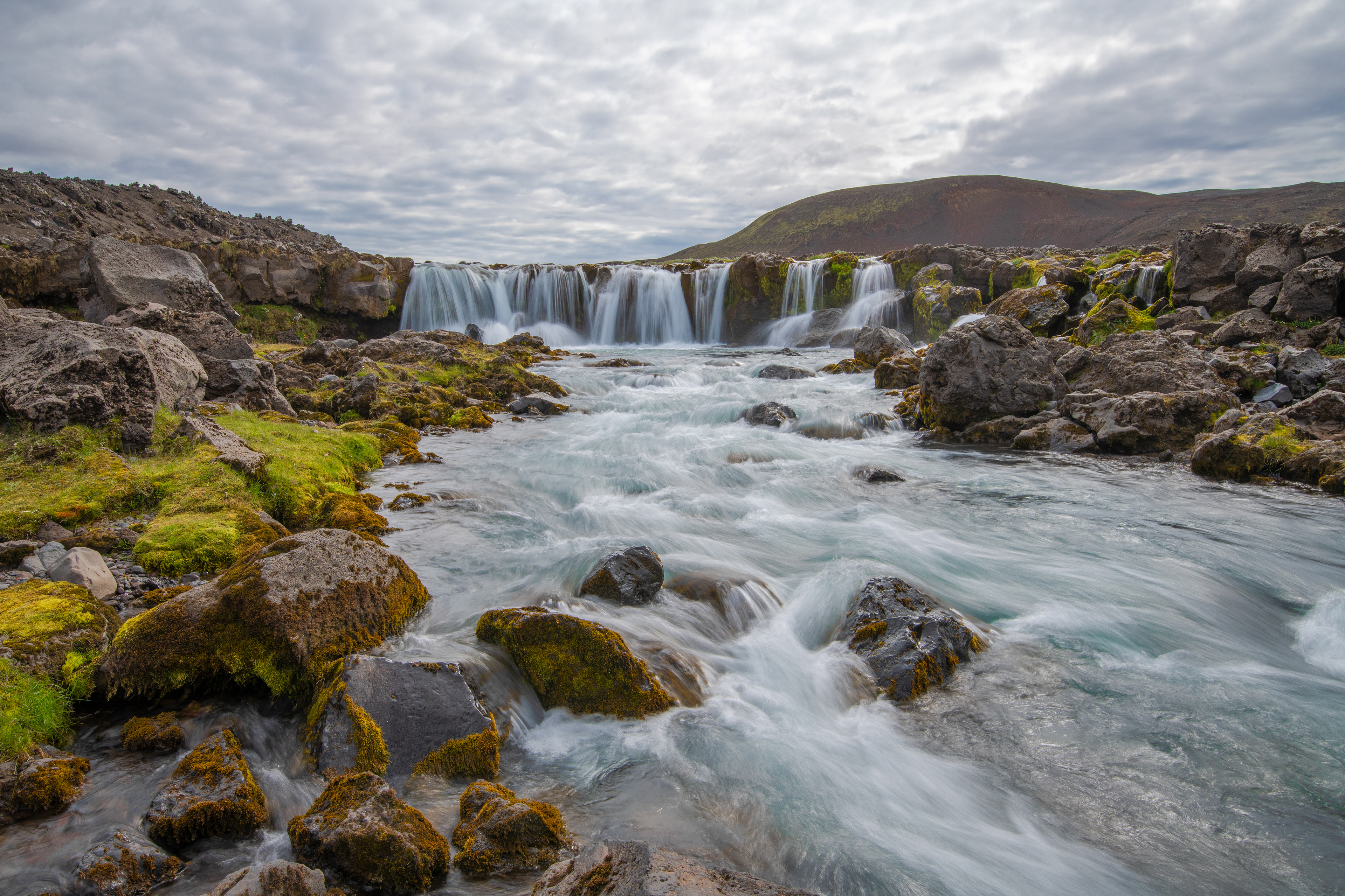 There are many interesting photo spots by the river Rangá at Syðri Fjallabak