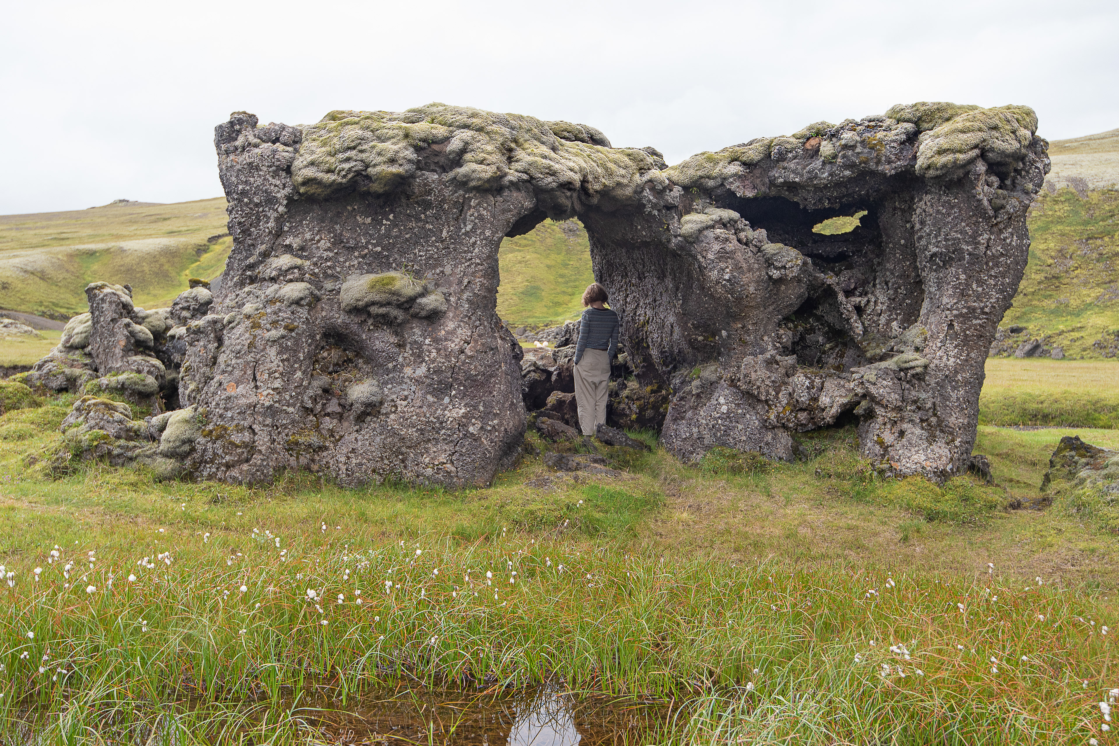 Skælingar spectacular lava formation