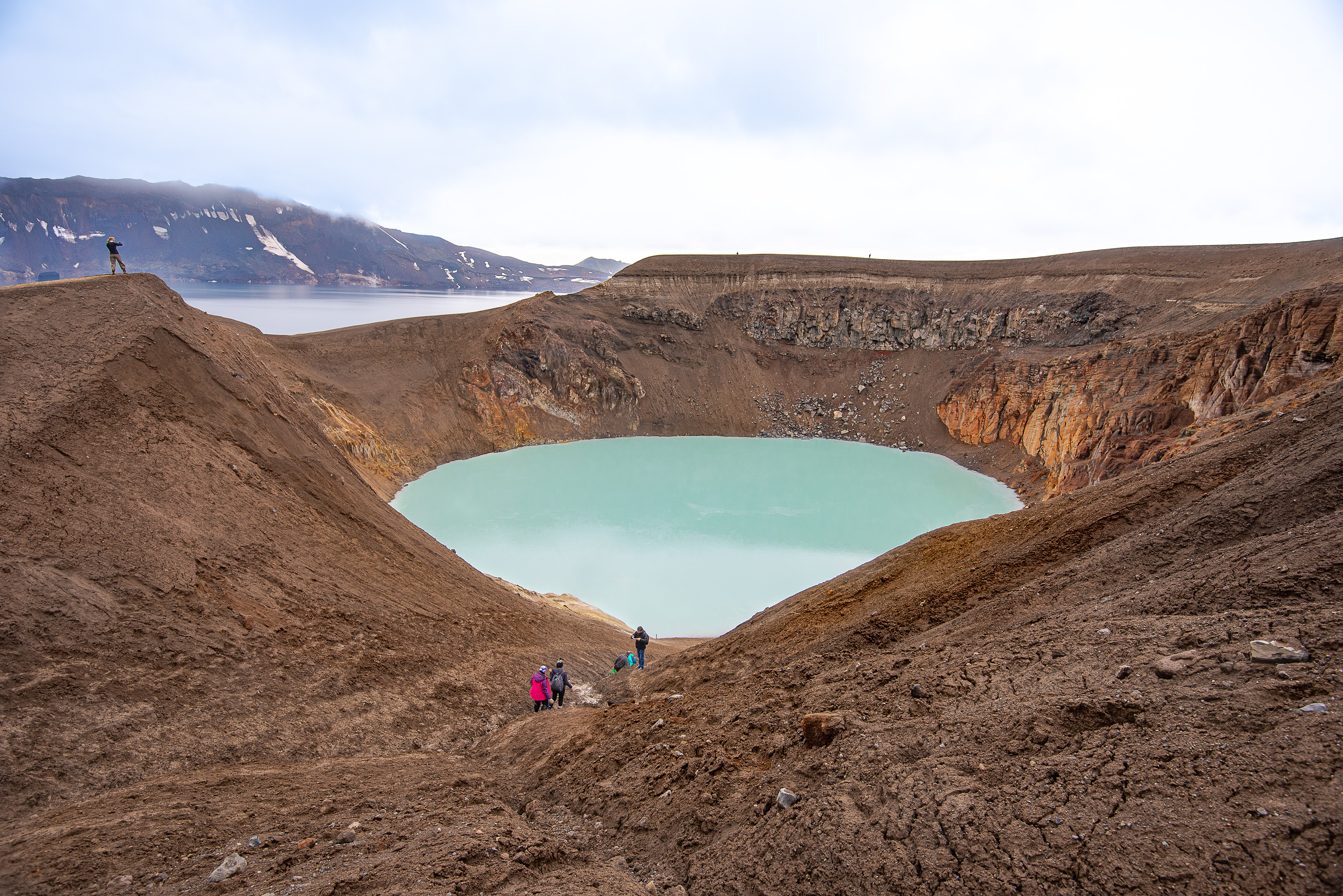 Víti crater by Askja