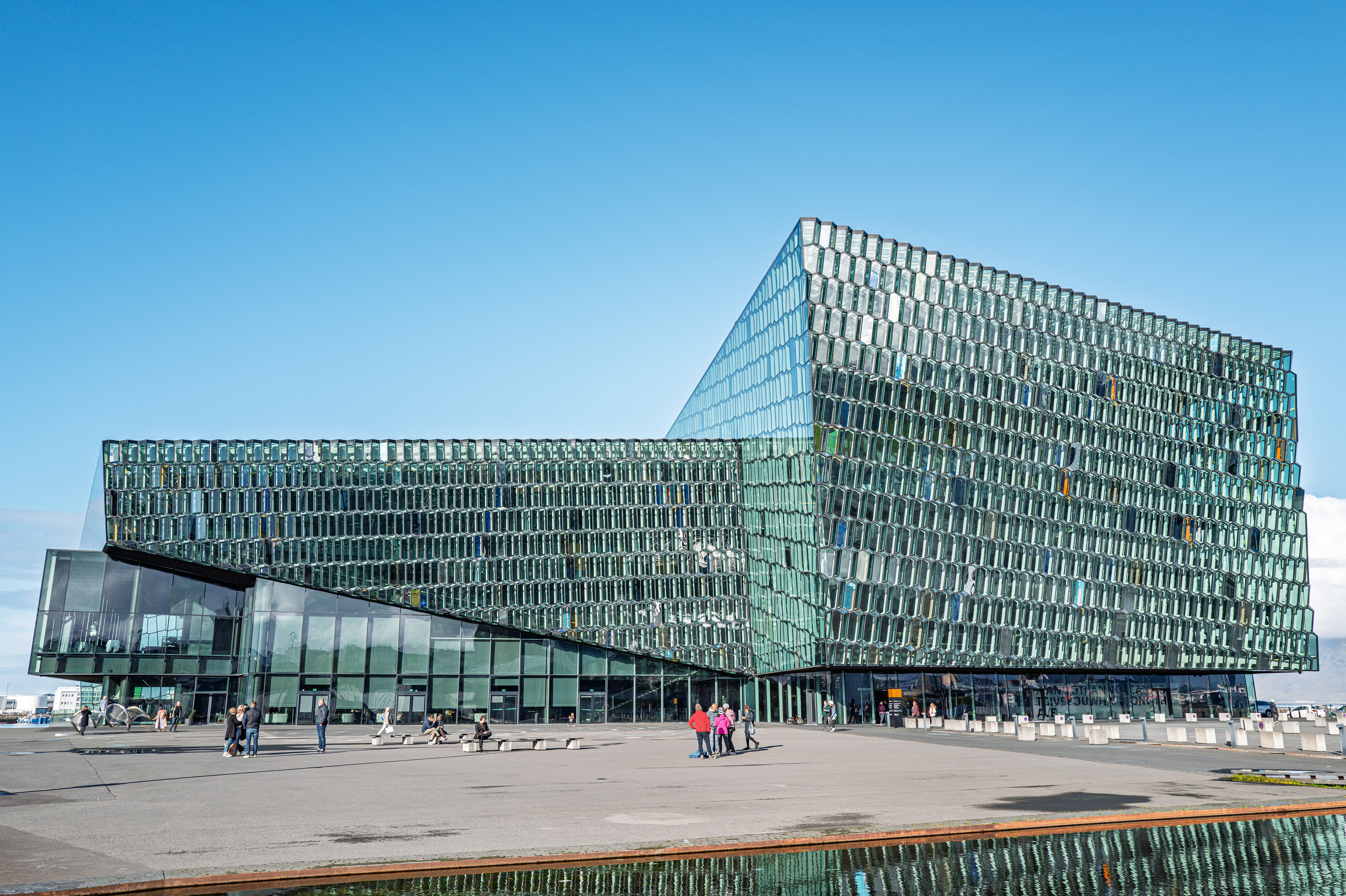 Harpa, a cherished landmark in Reykjavík