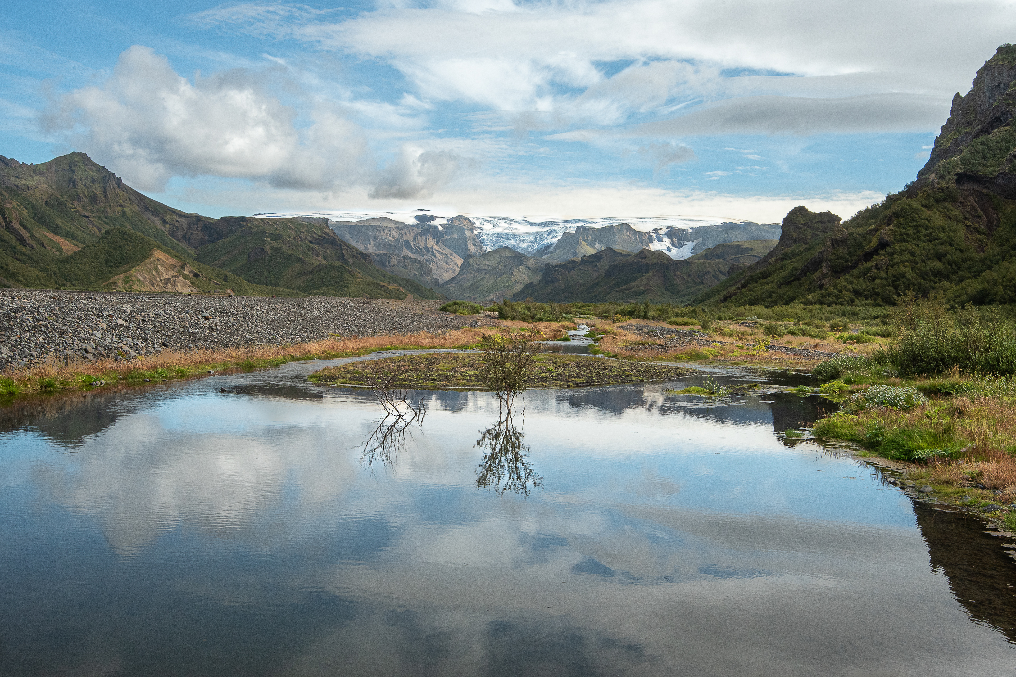 Þórsmörk offers photo opportunities at every step in a vast area of beautiful landscape